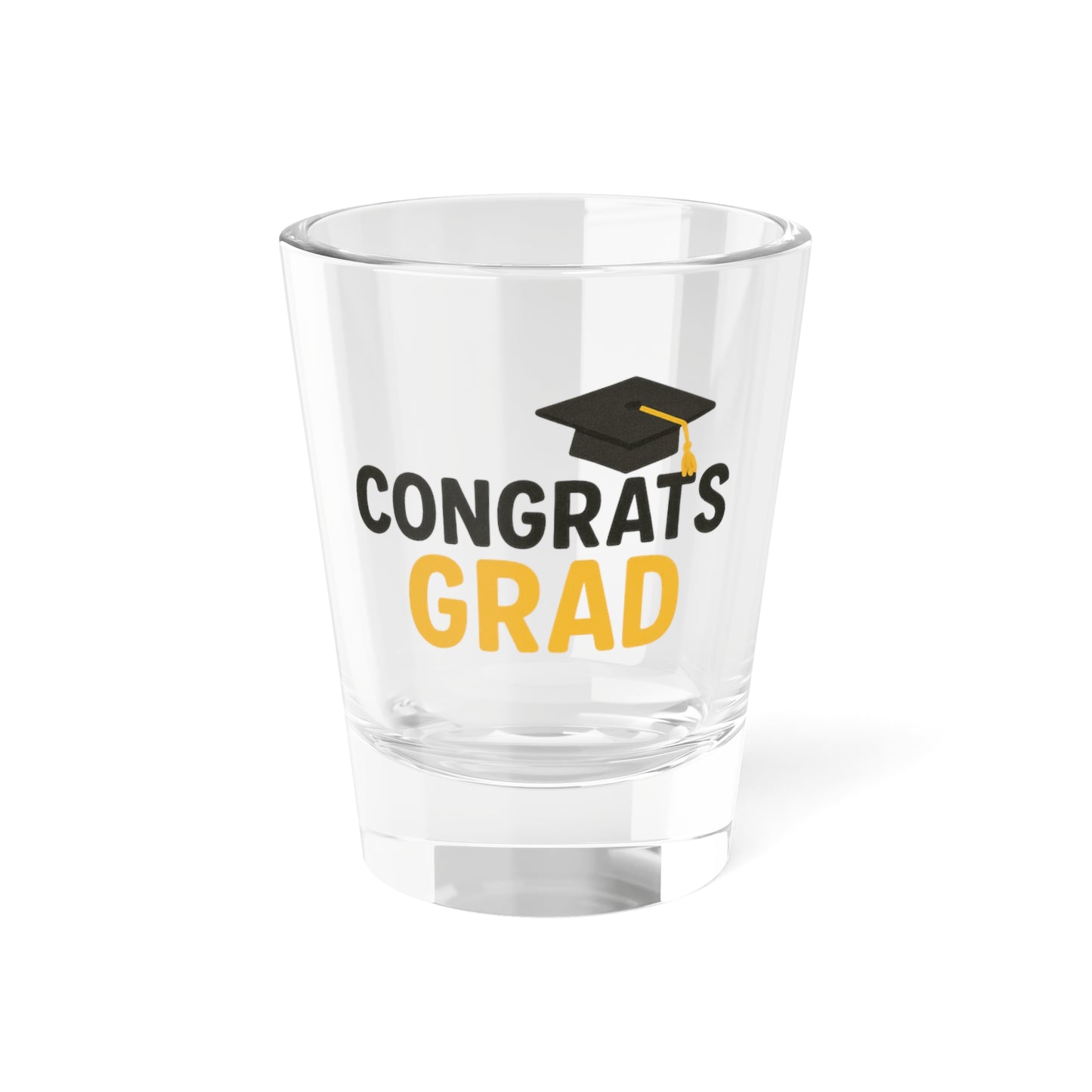 Congrats Grad Cap Shot Glass