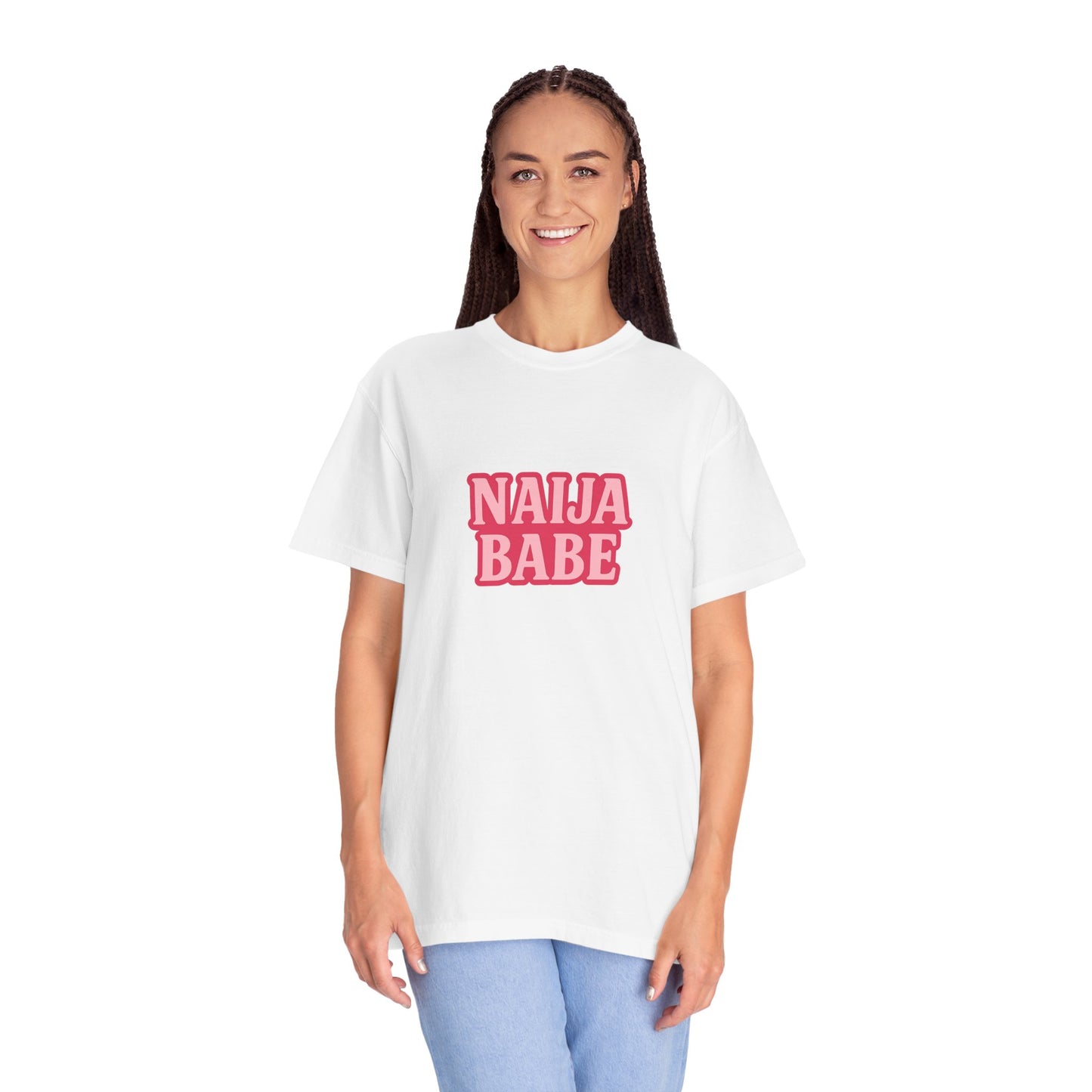 Naija Babe Pink Oversized T-shirt