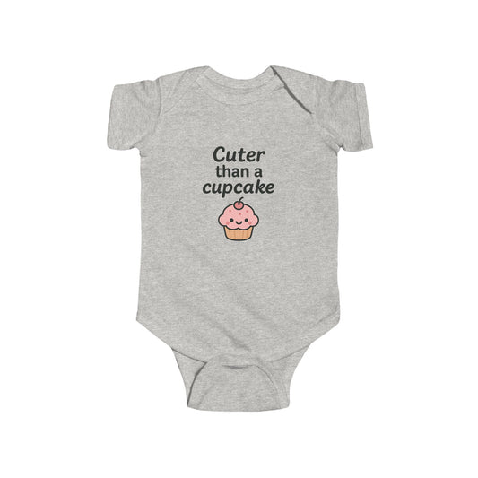 Cuter Than a Cupcake Infant Baby Bodysuit