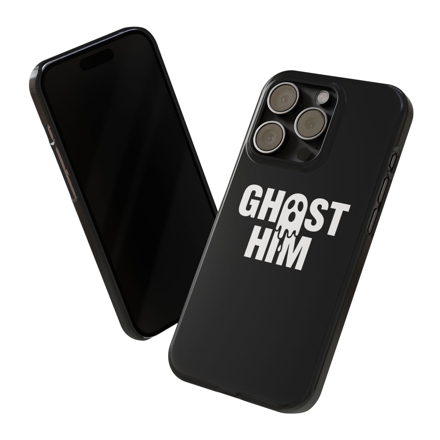 Ghost Him Slim iPhone Case