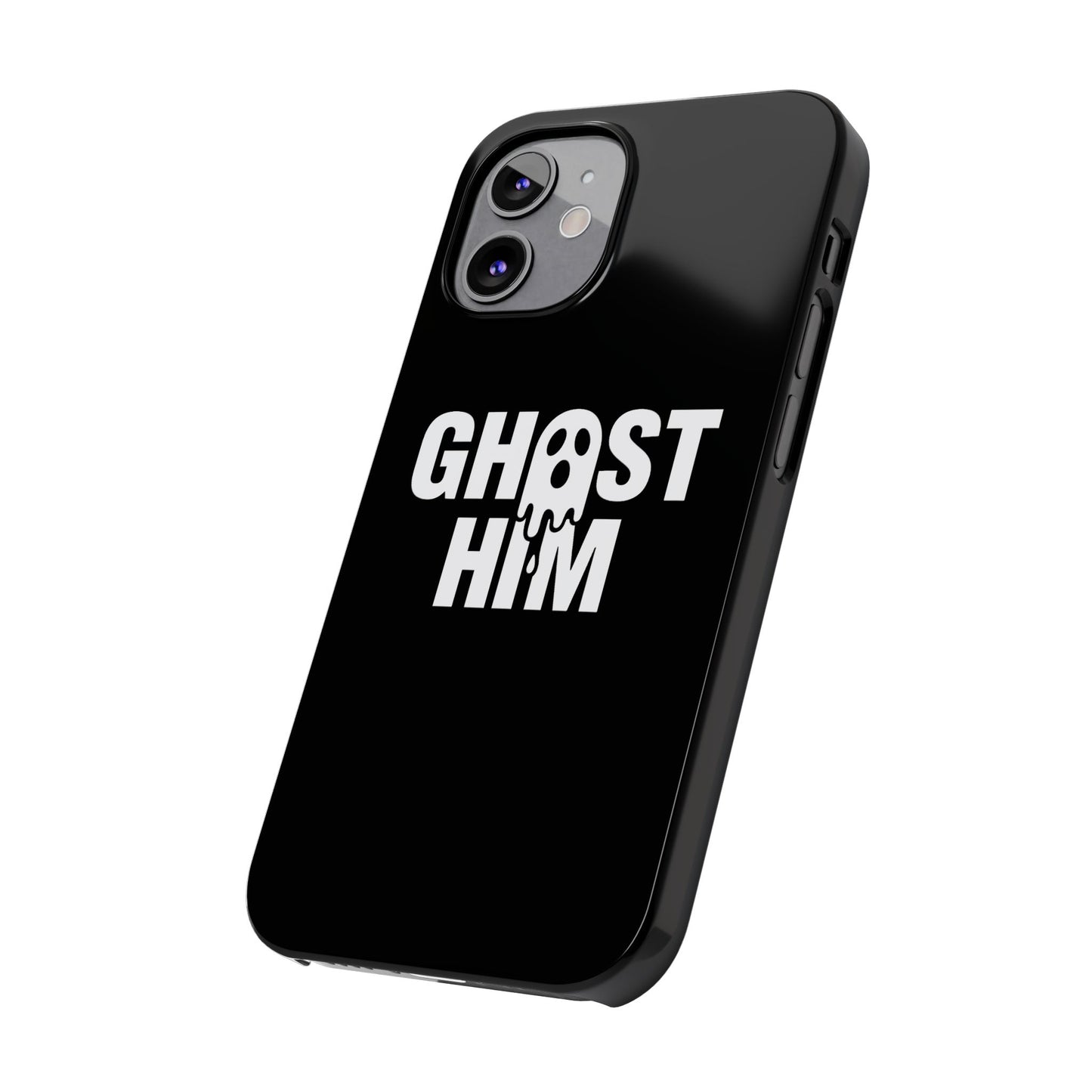 Ghost Him Slim iPhone Case