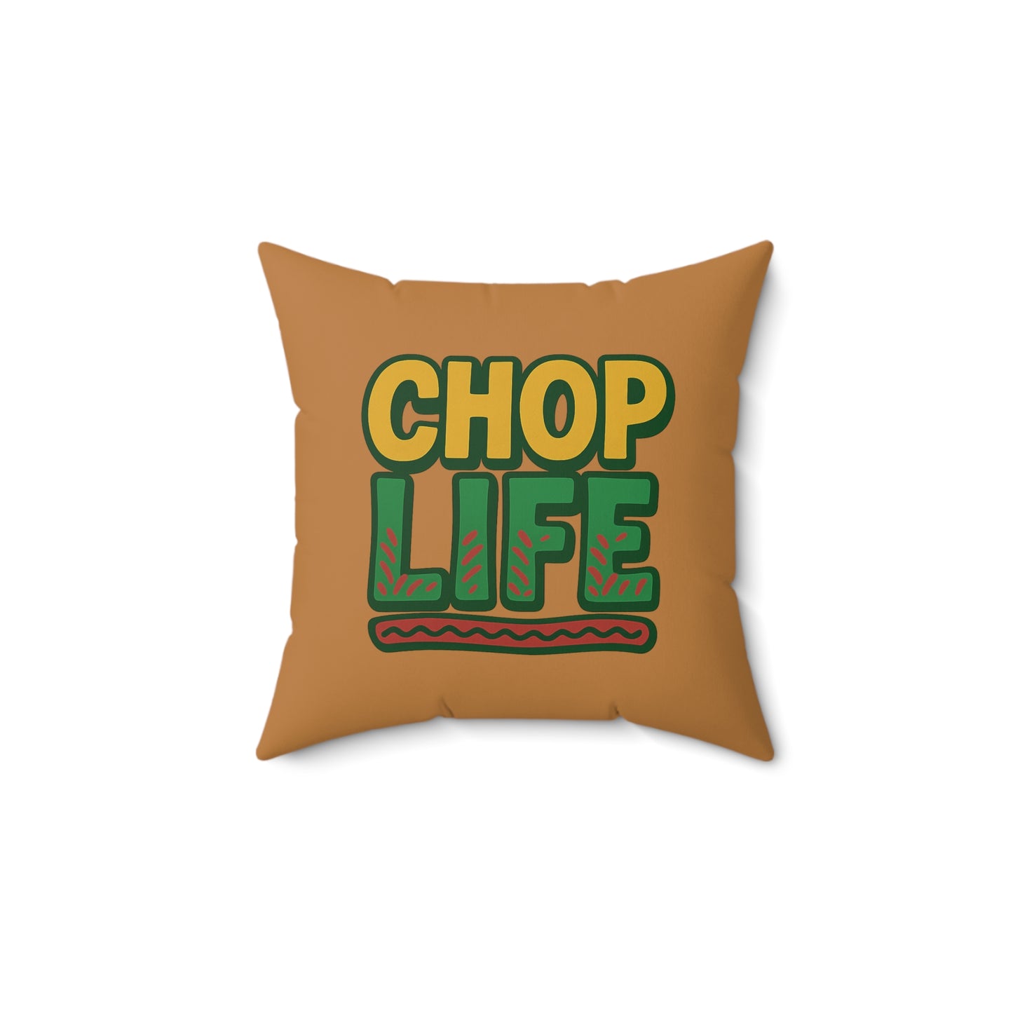 Chop Life Festive Spun Polyester Pillow