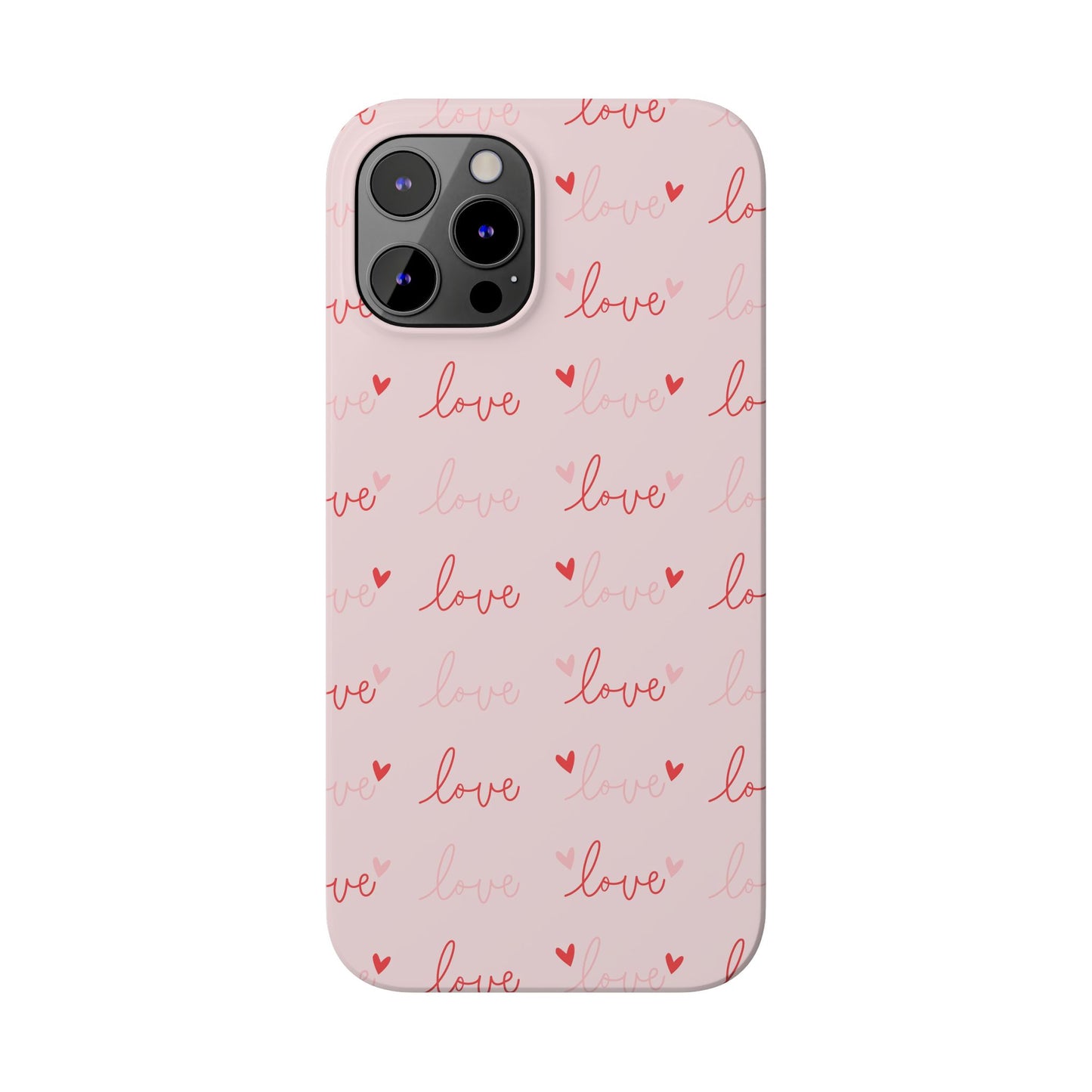 Love Silk Slim iPhone Case