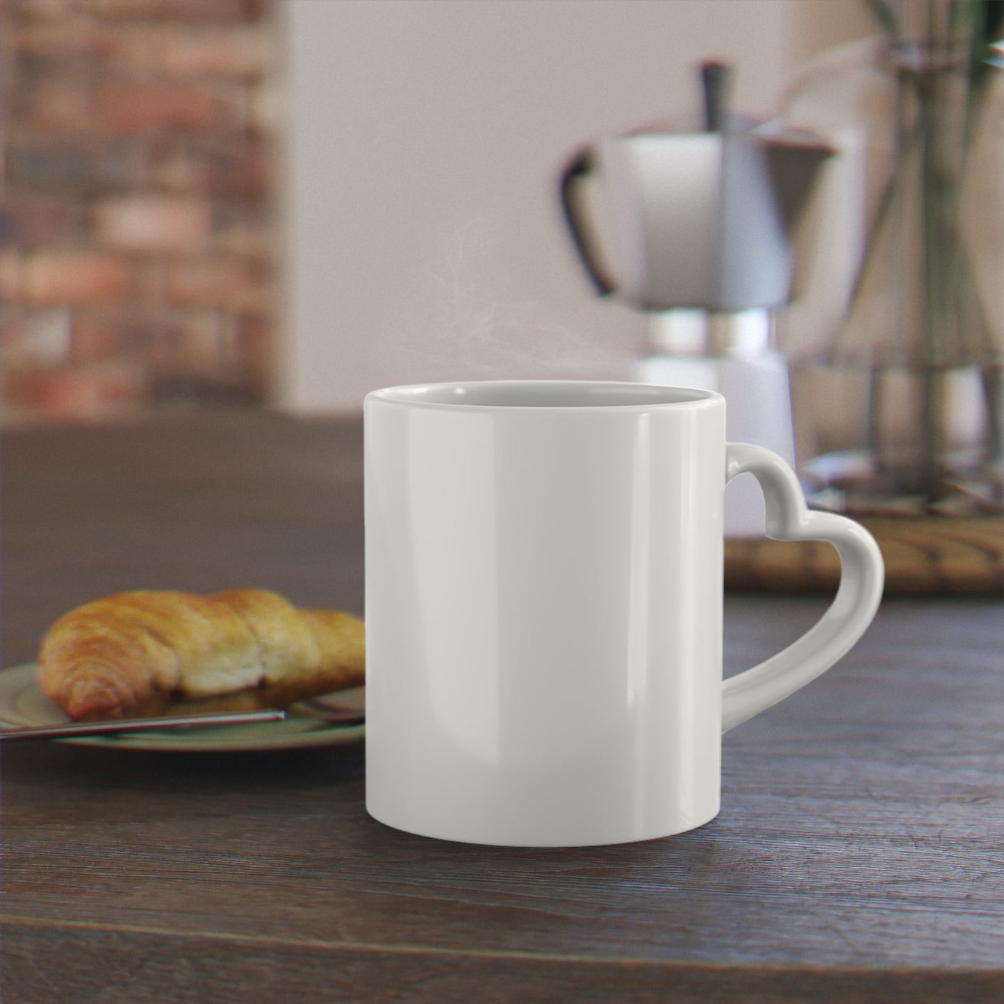 Best Mom Ever Pink Heart-Shaped Mug