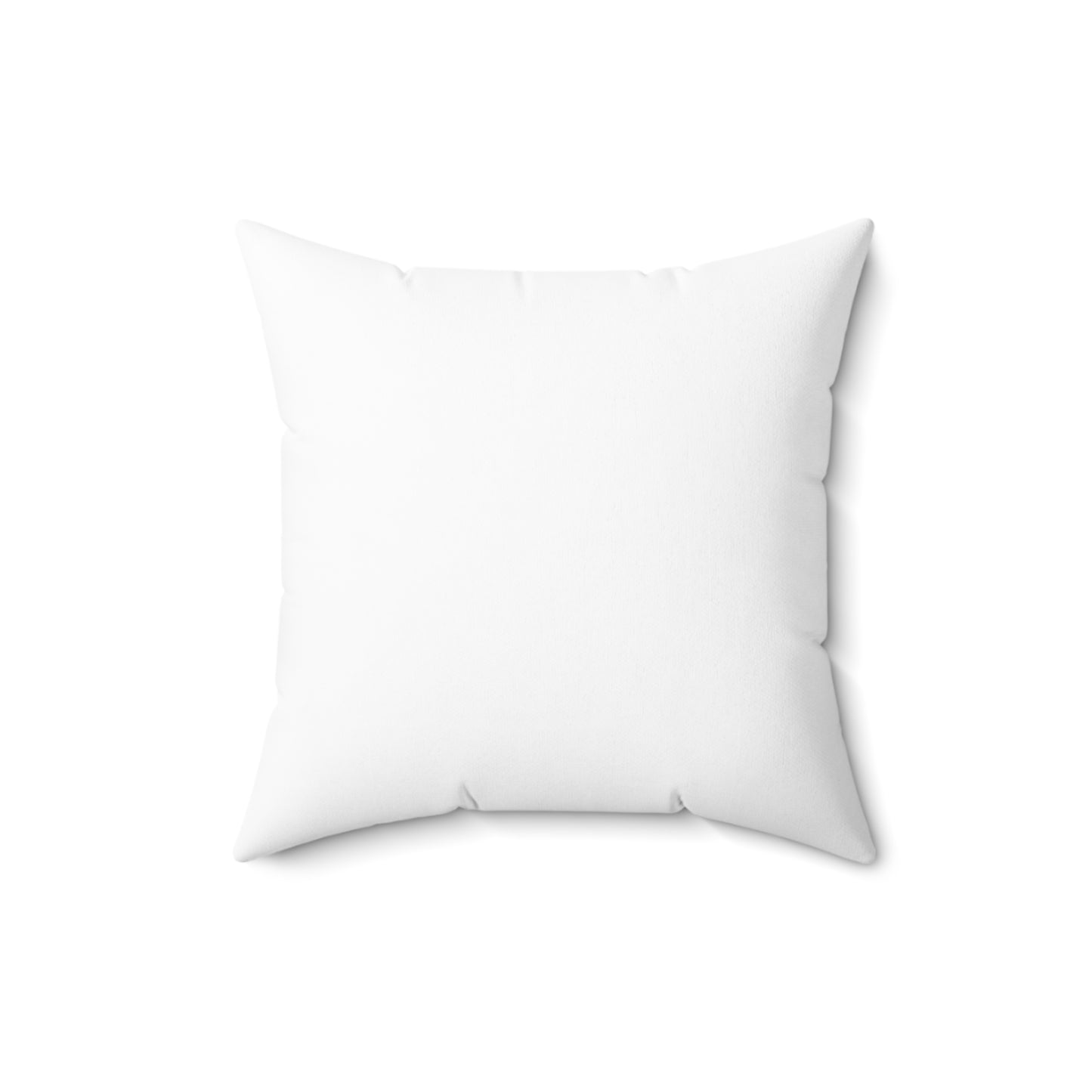 Happiness is Being Home With My Little Family Spun Polyester Pillow