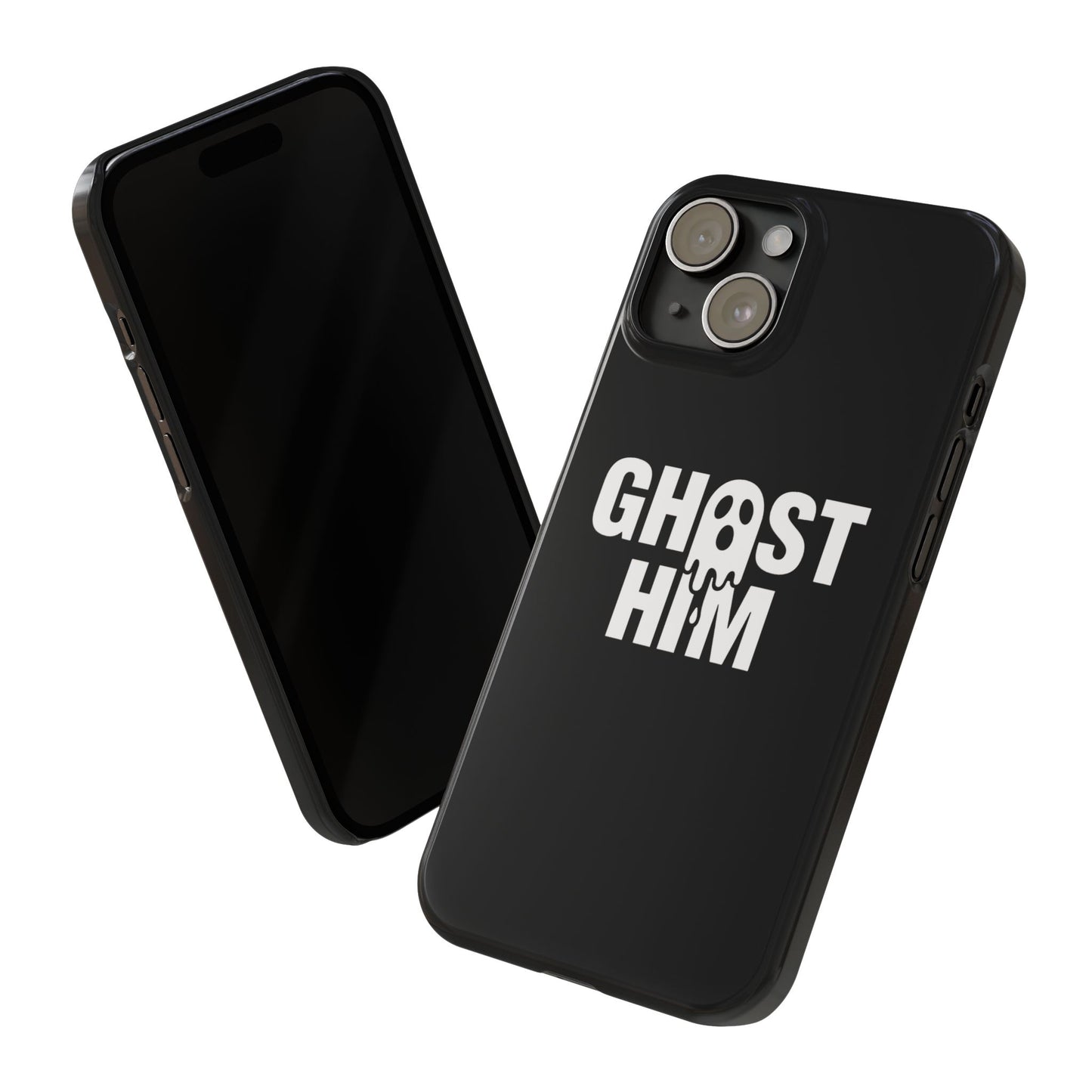 Ghost Him Slim iPhone Case