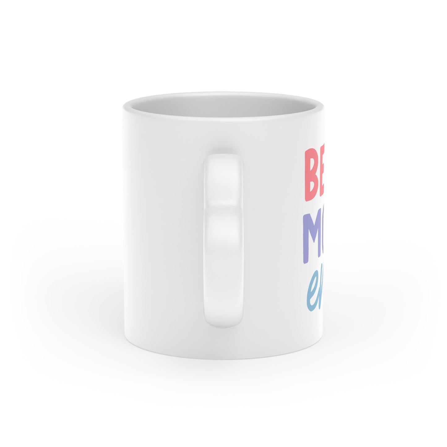 Best Mom Ever Heart-Shaped Mug