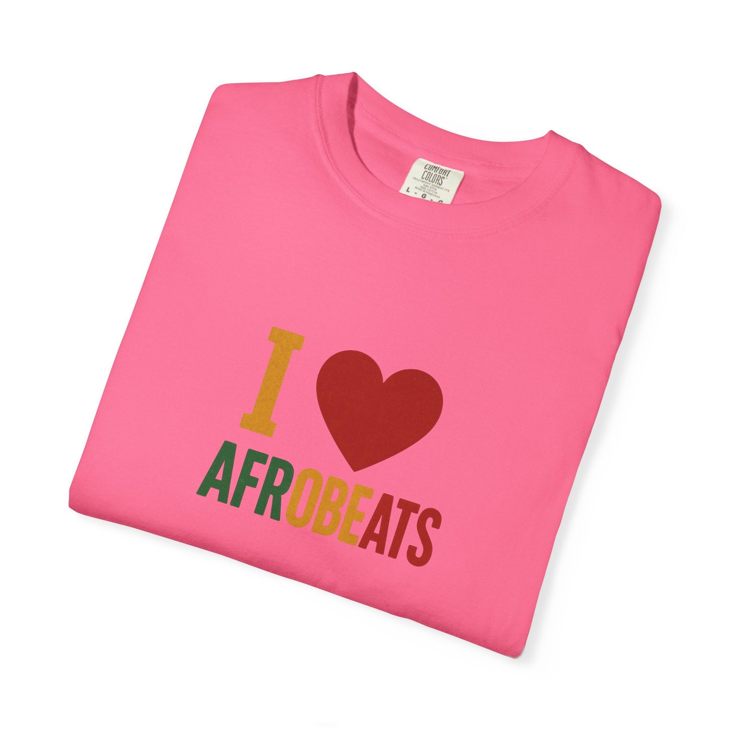 I Love Afrobeats Oversized T-shirt