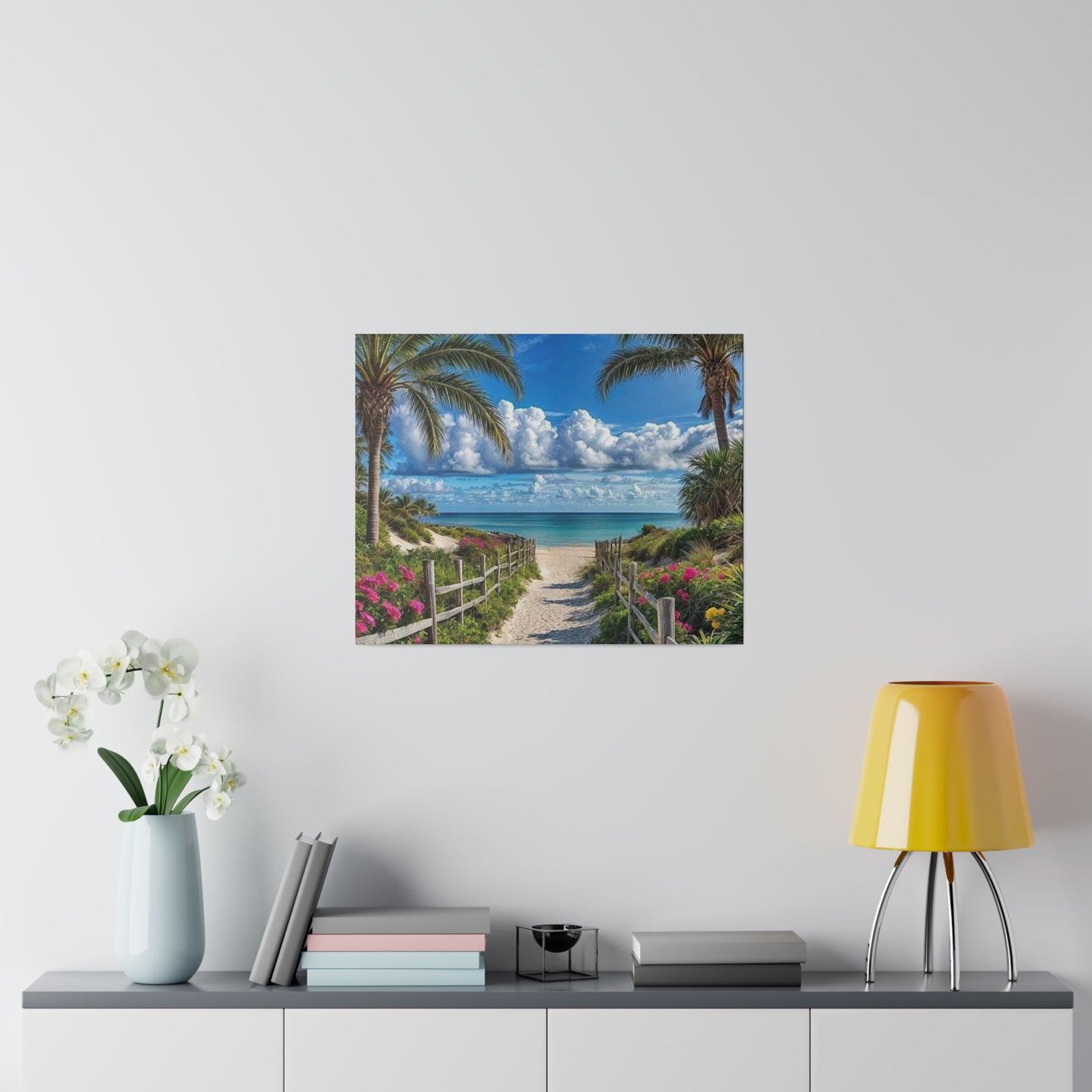 Paradise Found Matte Canvas, Stretched