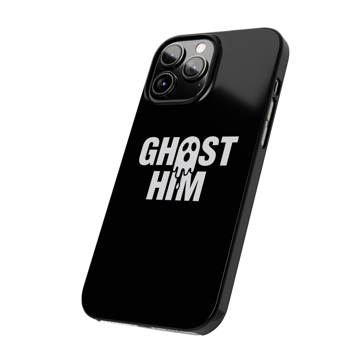 Ghost Him Slim iPhone Case
