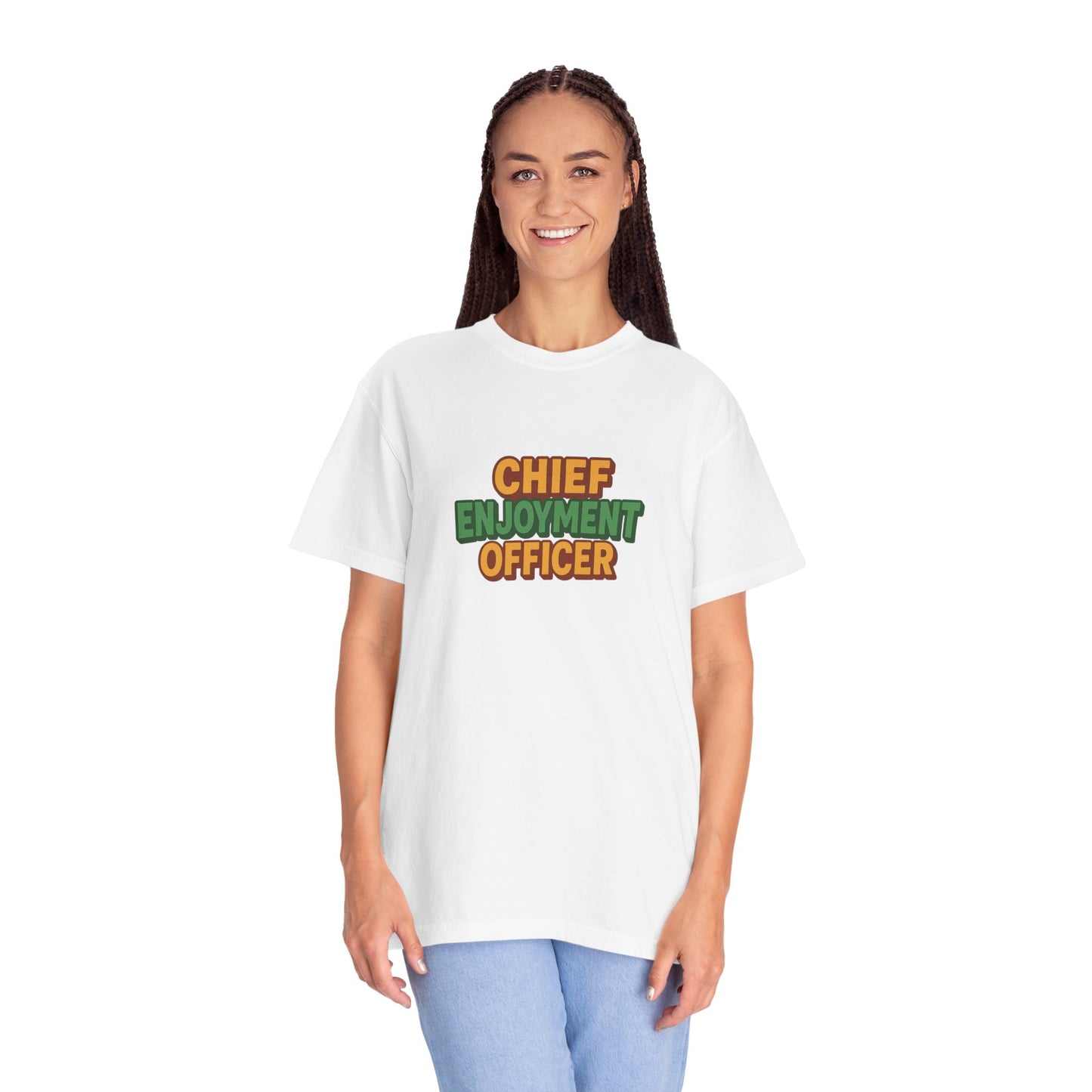 Chief Enjoyment Officer Oversized T-shirt