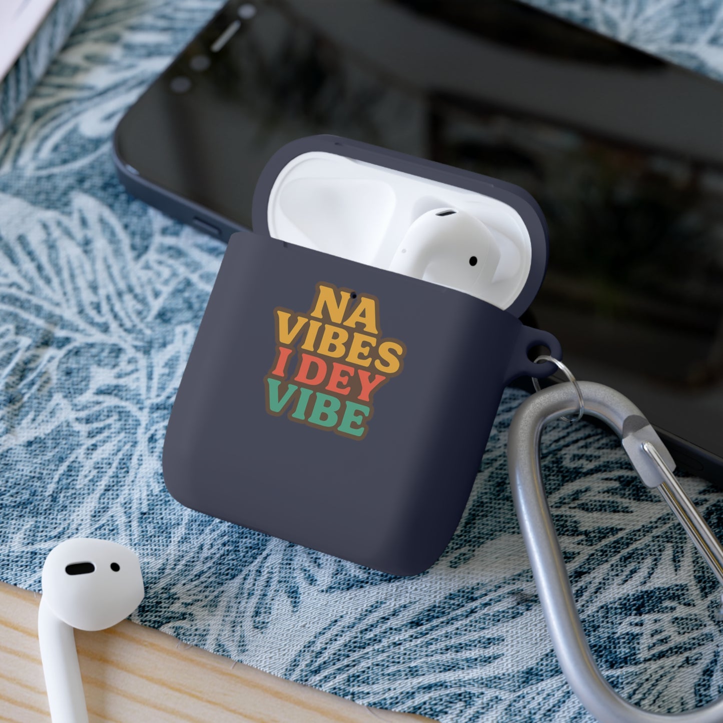 Na Vibes I Dey Vibe AirPods and AirPods Pro Case Cover