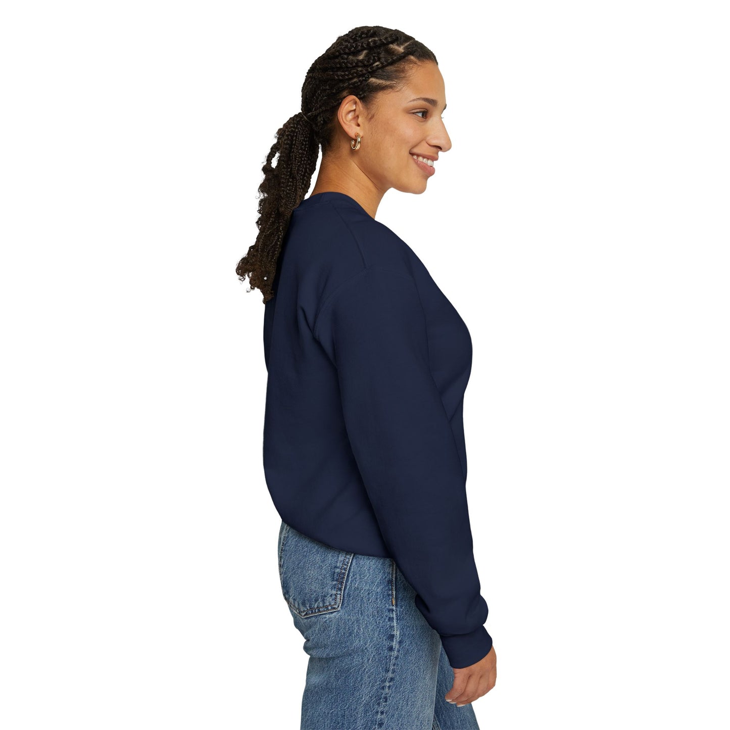 Coquette Pumpkin Embroidered Crewneck Sweatshirt