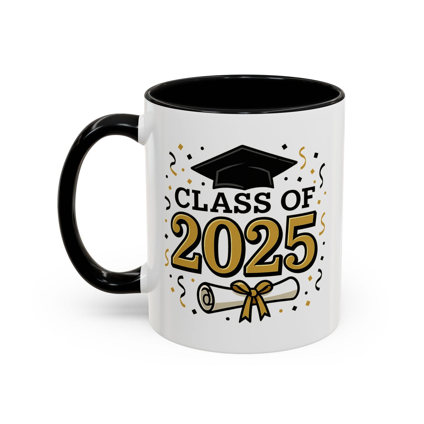 Class of 2025 Accent Coffee Mug