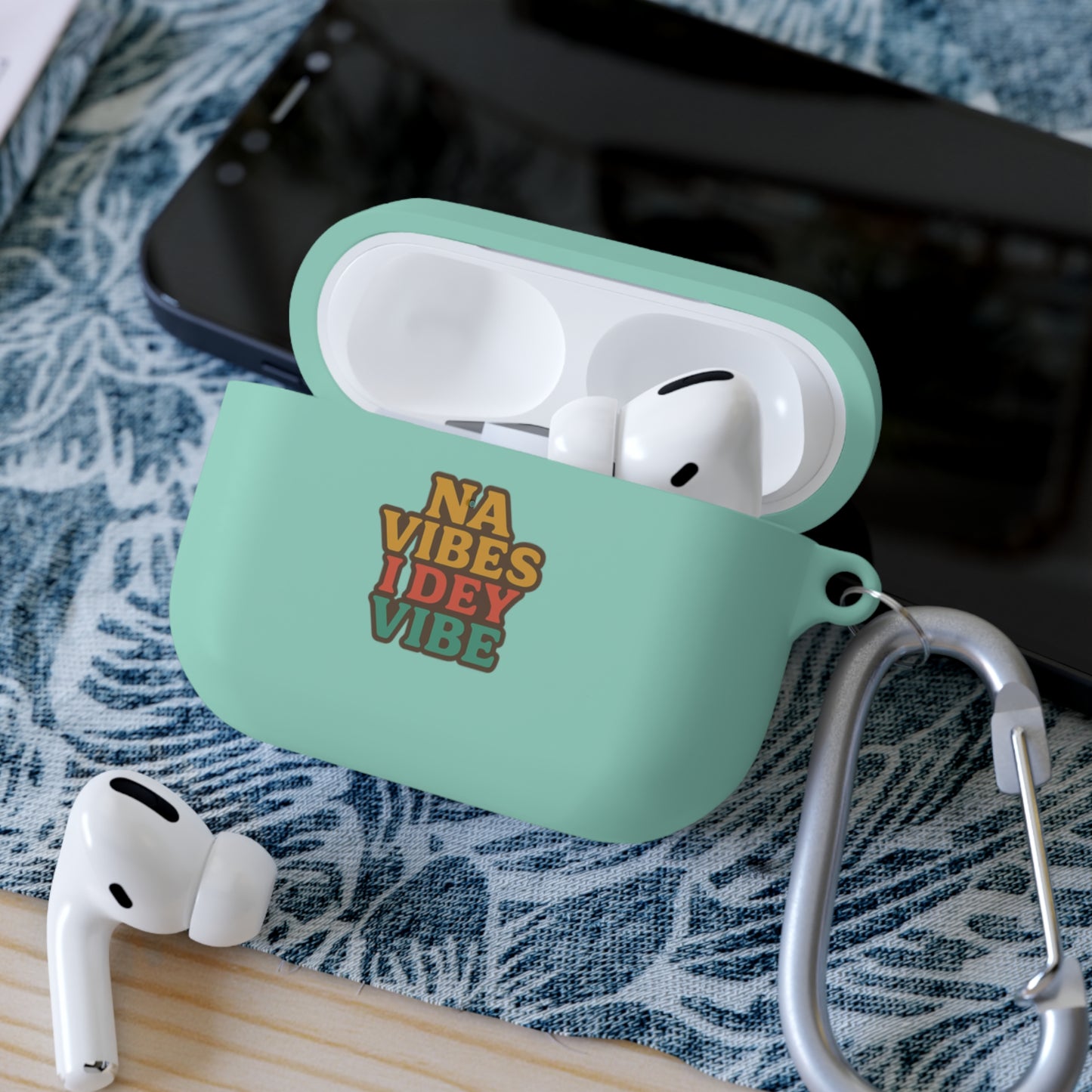 Na Vibes I Dey Vibe AirPods and AirPods Pro Case Cover