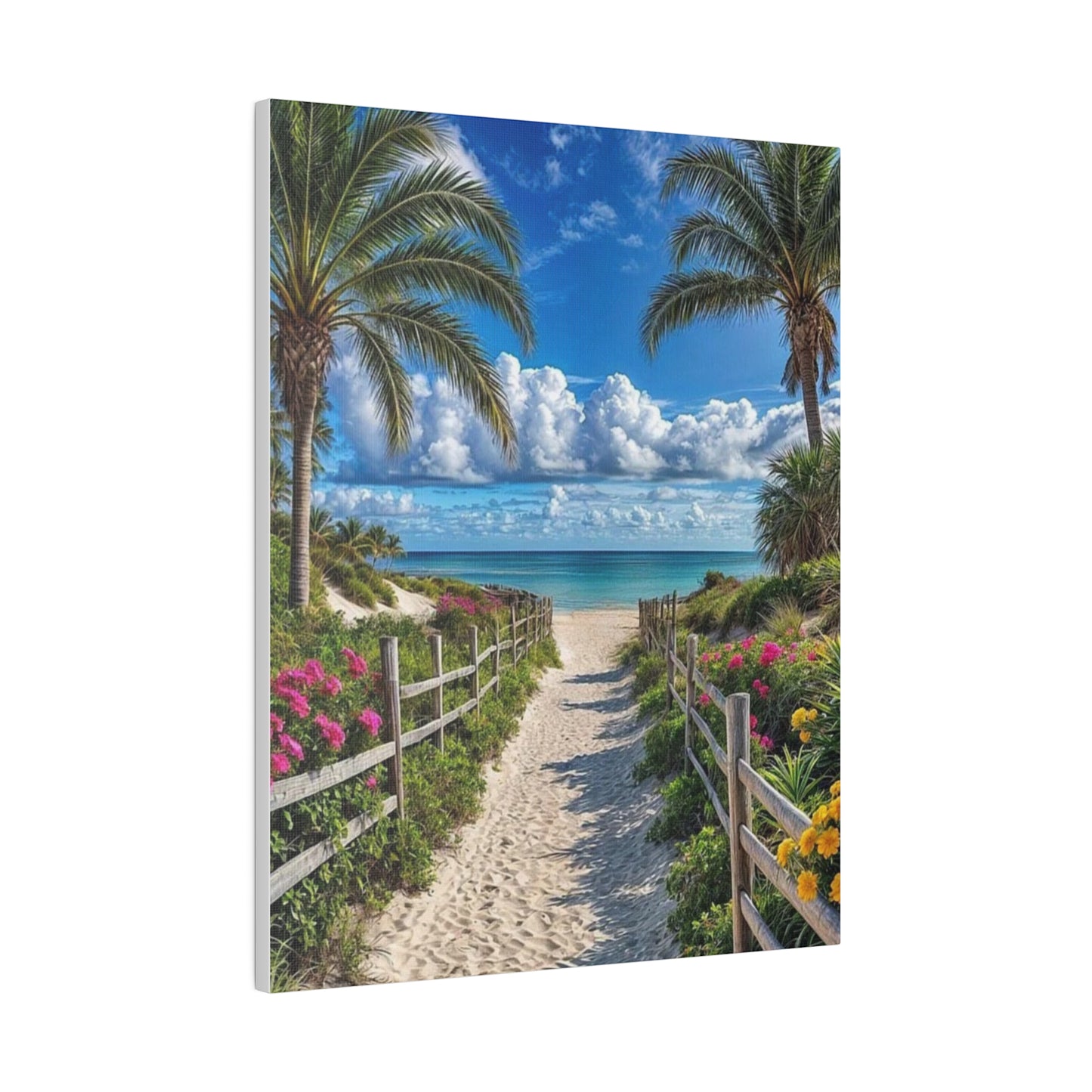 Paradise Found Matte Canvas, Stretched