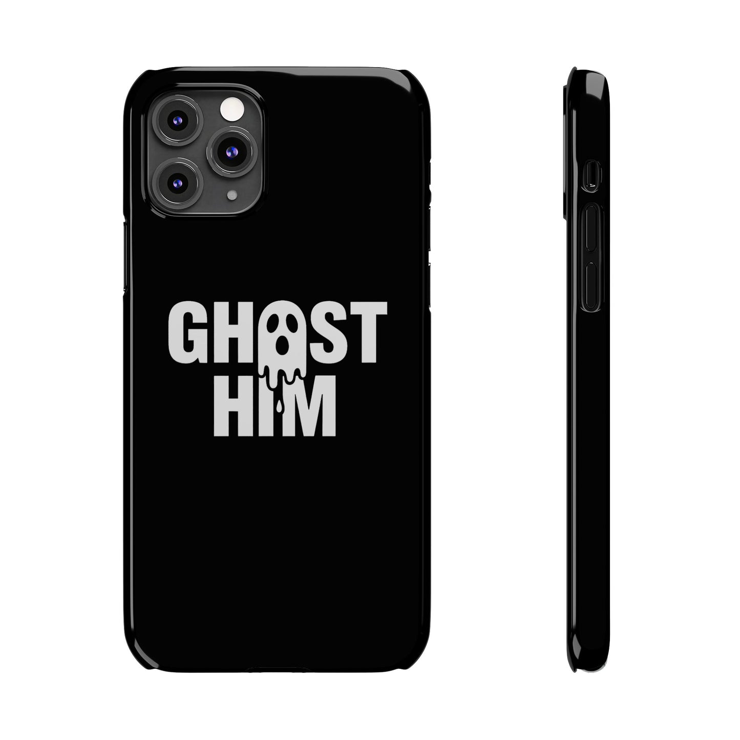 Ghost Him Slim iPhone Case