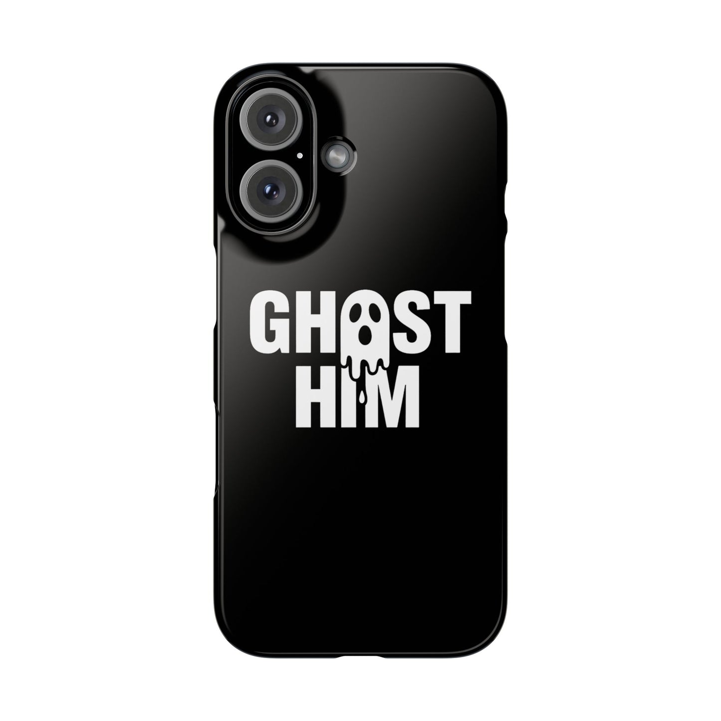 Ghost Him Slim iPhone Case