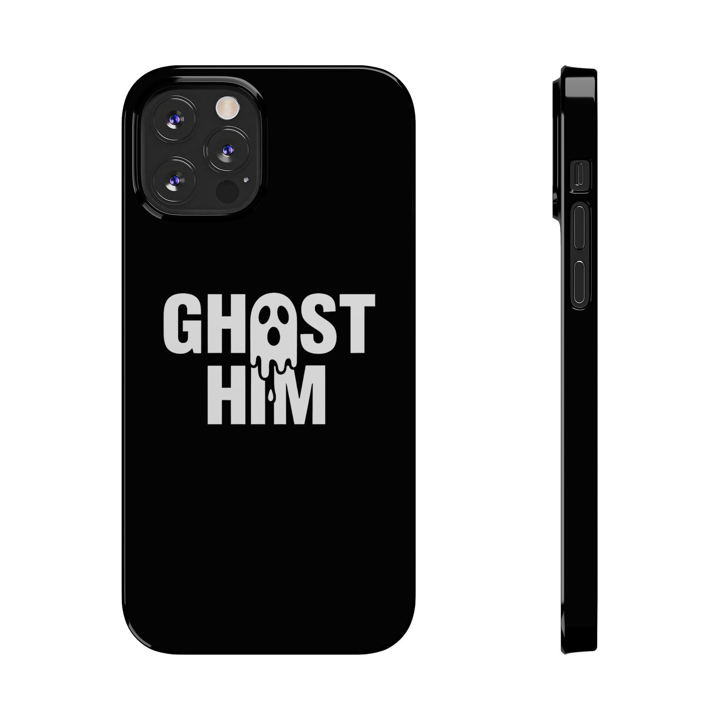 Ghost Him Slim iPhone Case