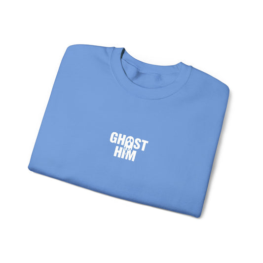 Ghost Him Embroidered Crewneck Sweatshirt