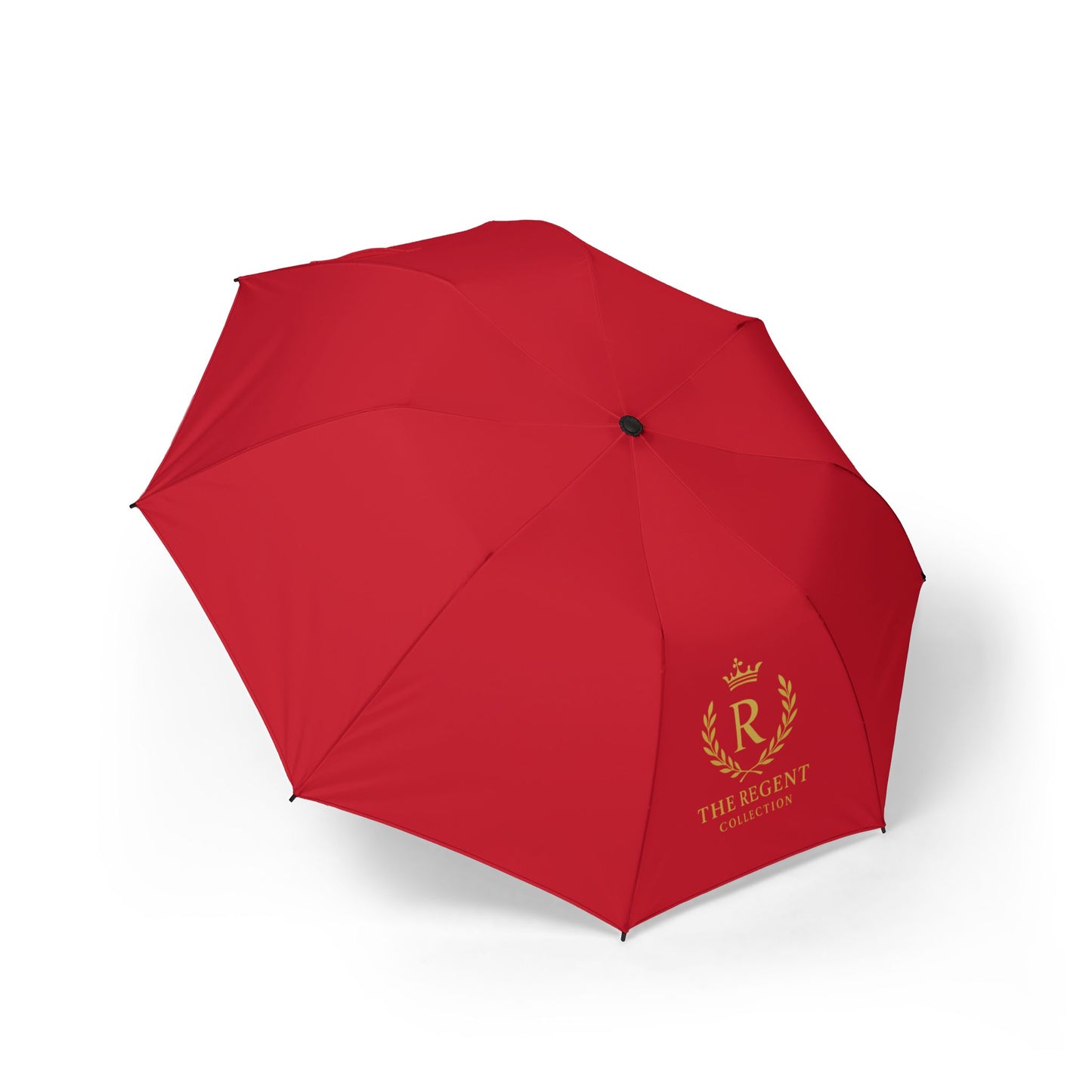 The Regent Collection Semi-Automatic Foldable Luxury Umbrella Red