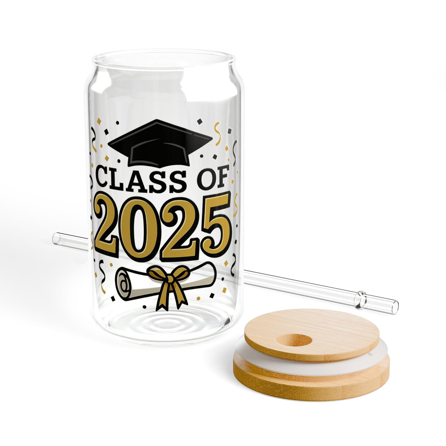 Class of 2025 Sipper Glass