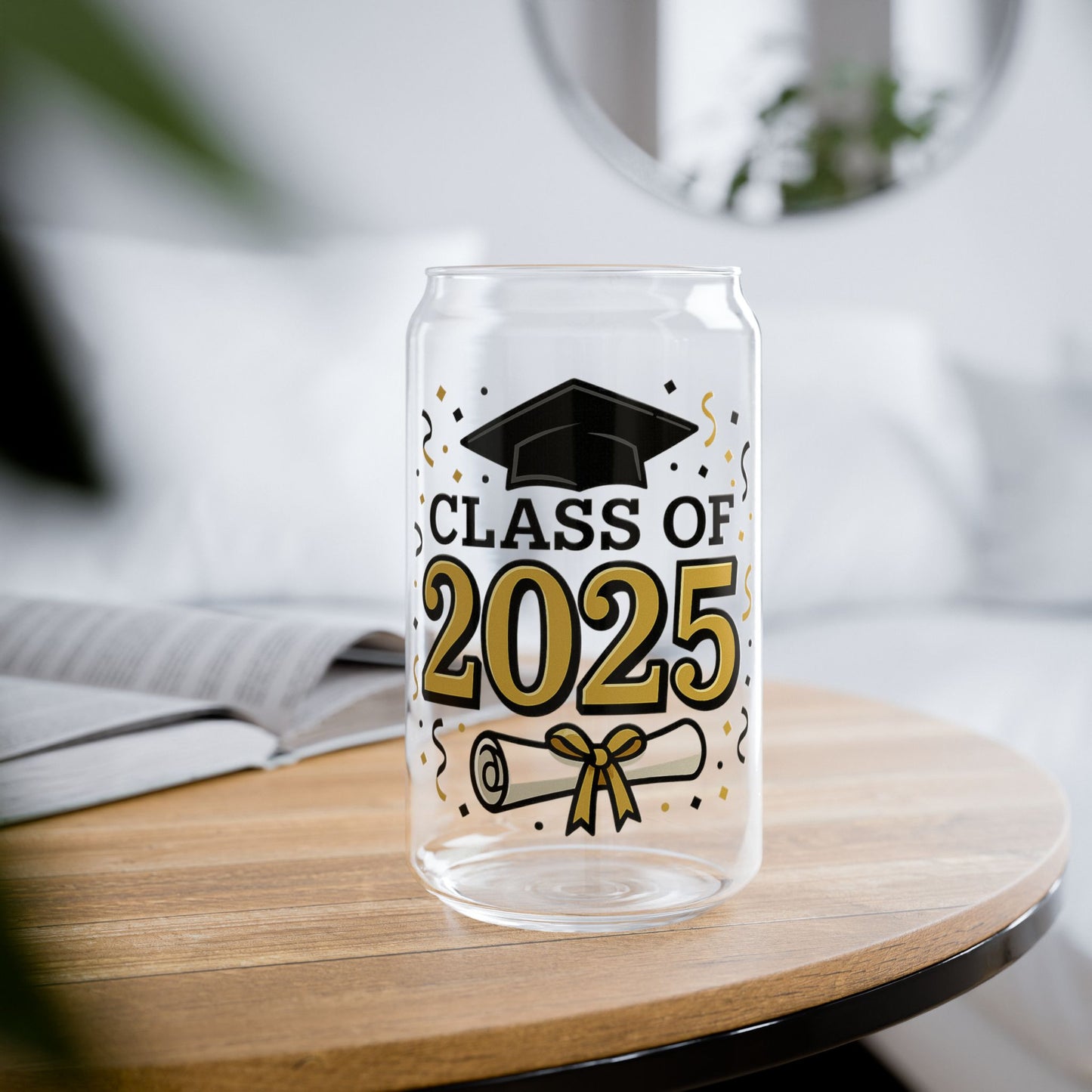 Class of 2025 Sipper Glass