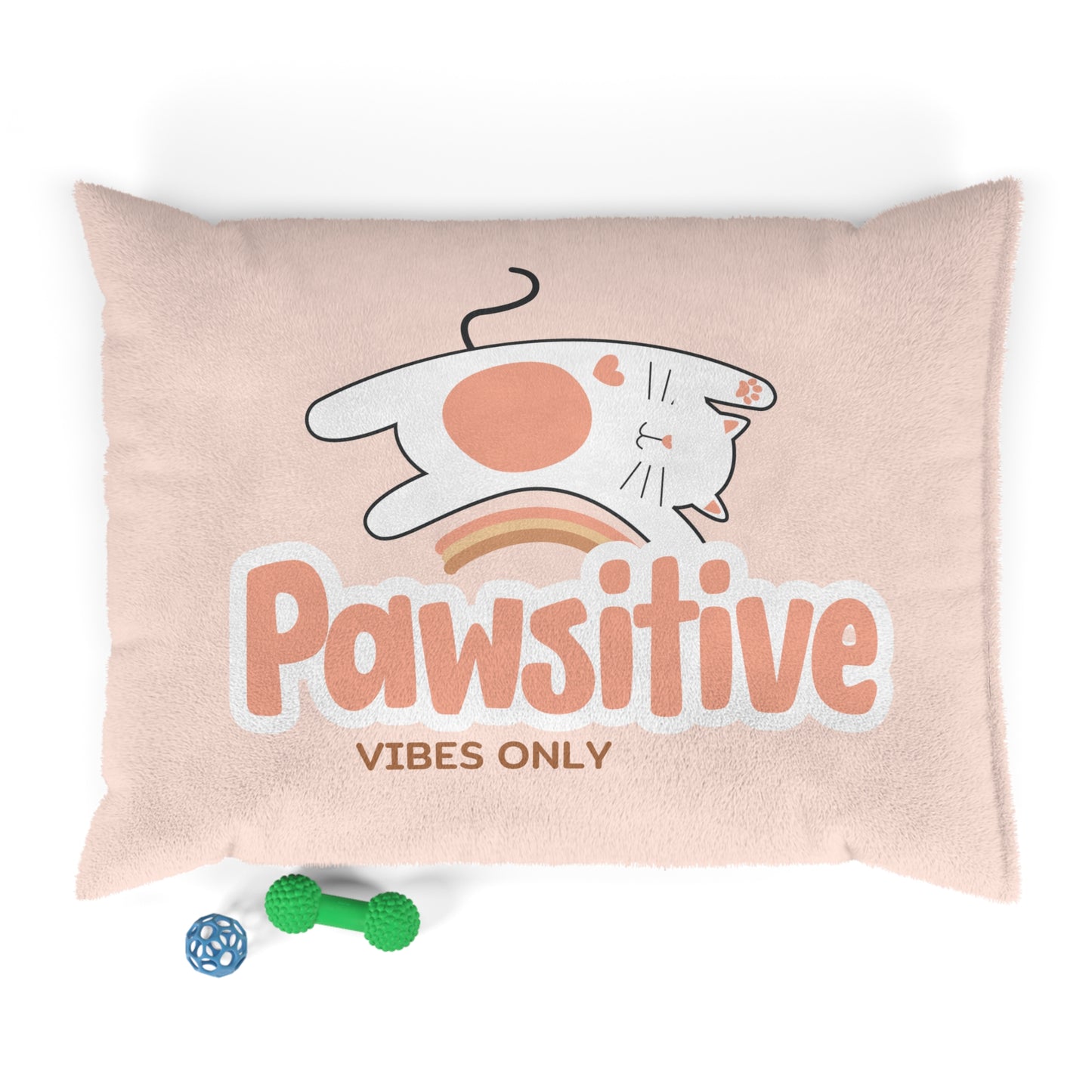 Pawsitive Vibes Only Pet Bed