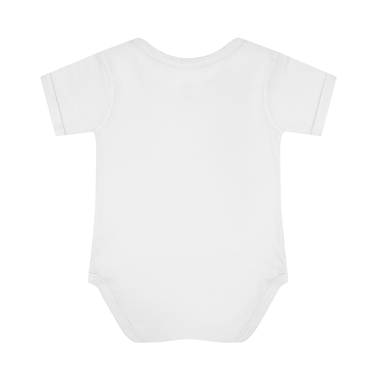 Rainbow Heart Baby Bodysuit