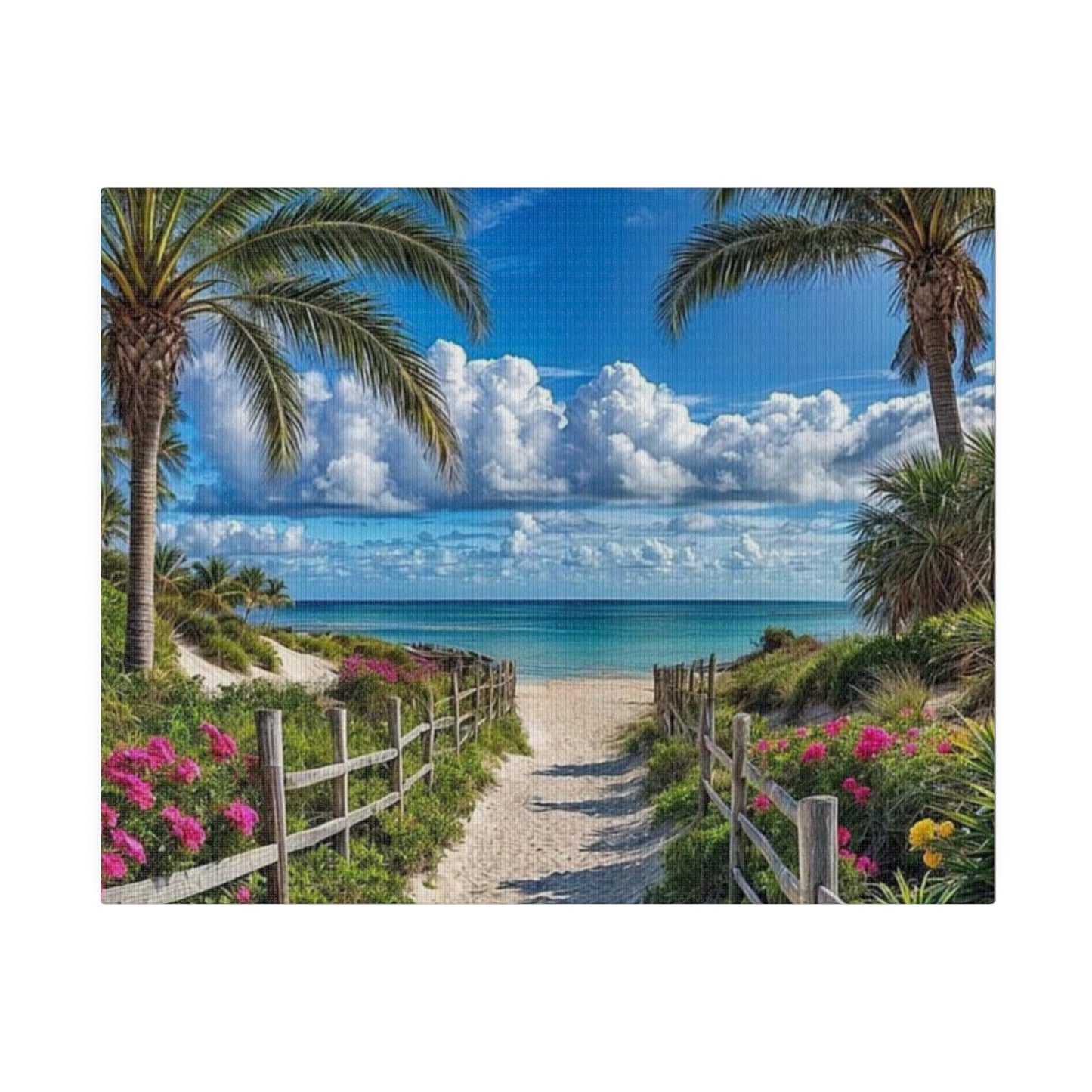 Paradise Found Matte Canvas, Stretched