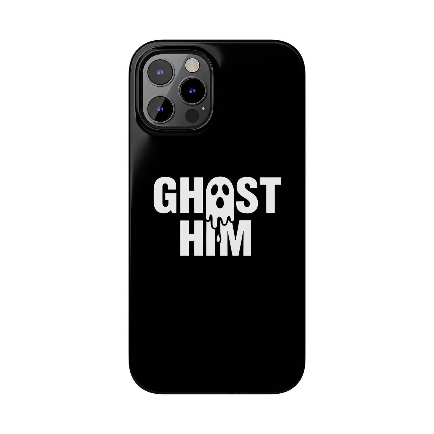 Ghost Him Slim iPhone Case
