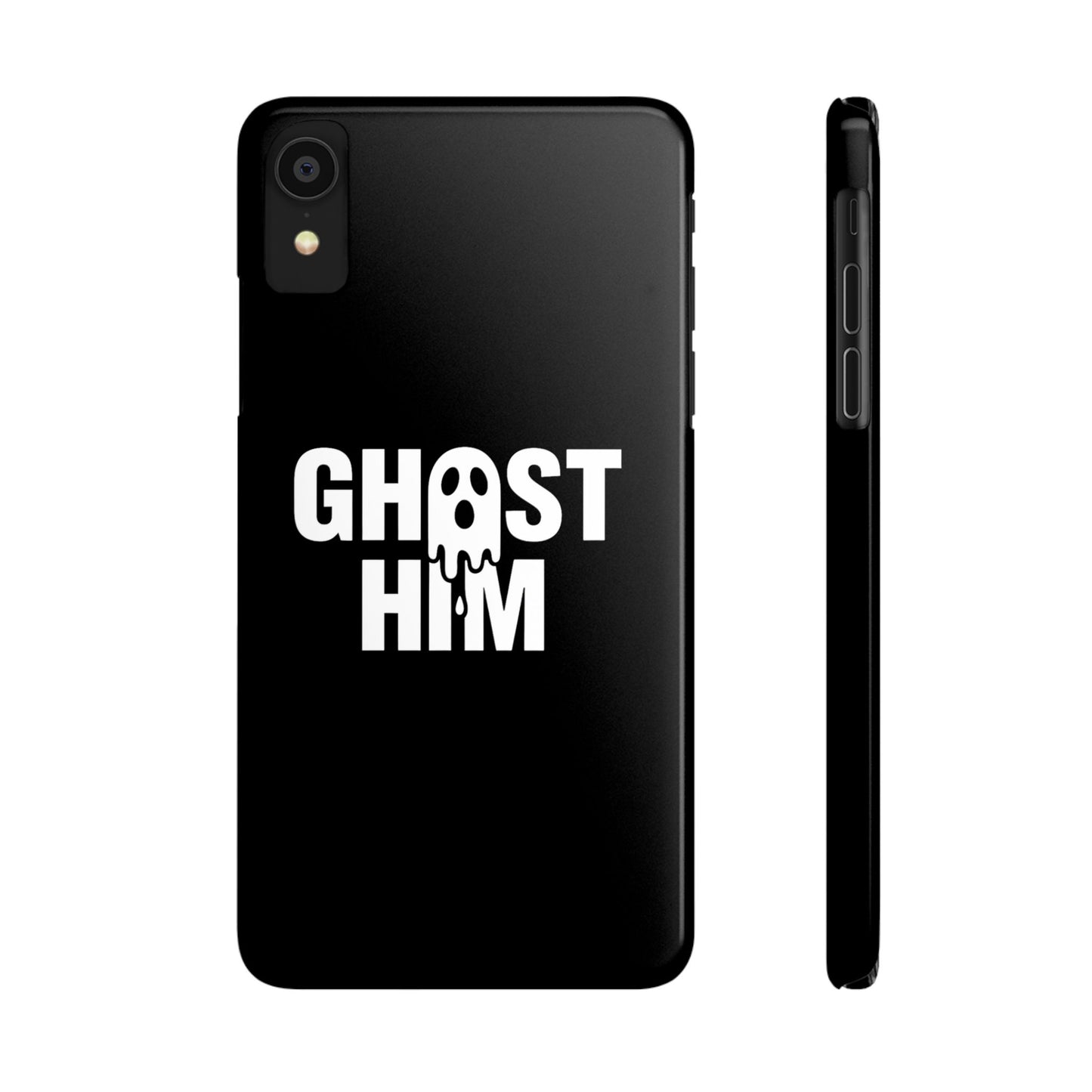 Ghost Him Slim iPhone Case