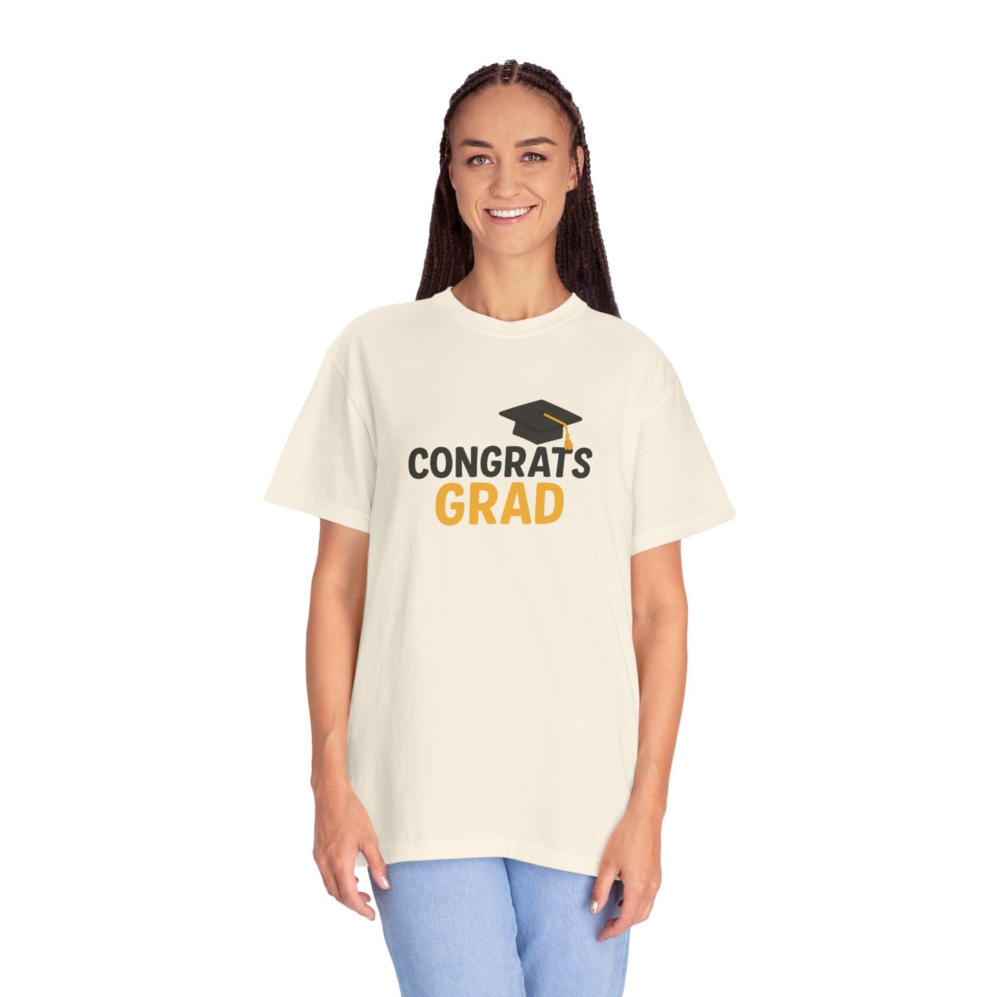 Congrats Grad Cap Oversized T-shirt