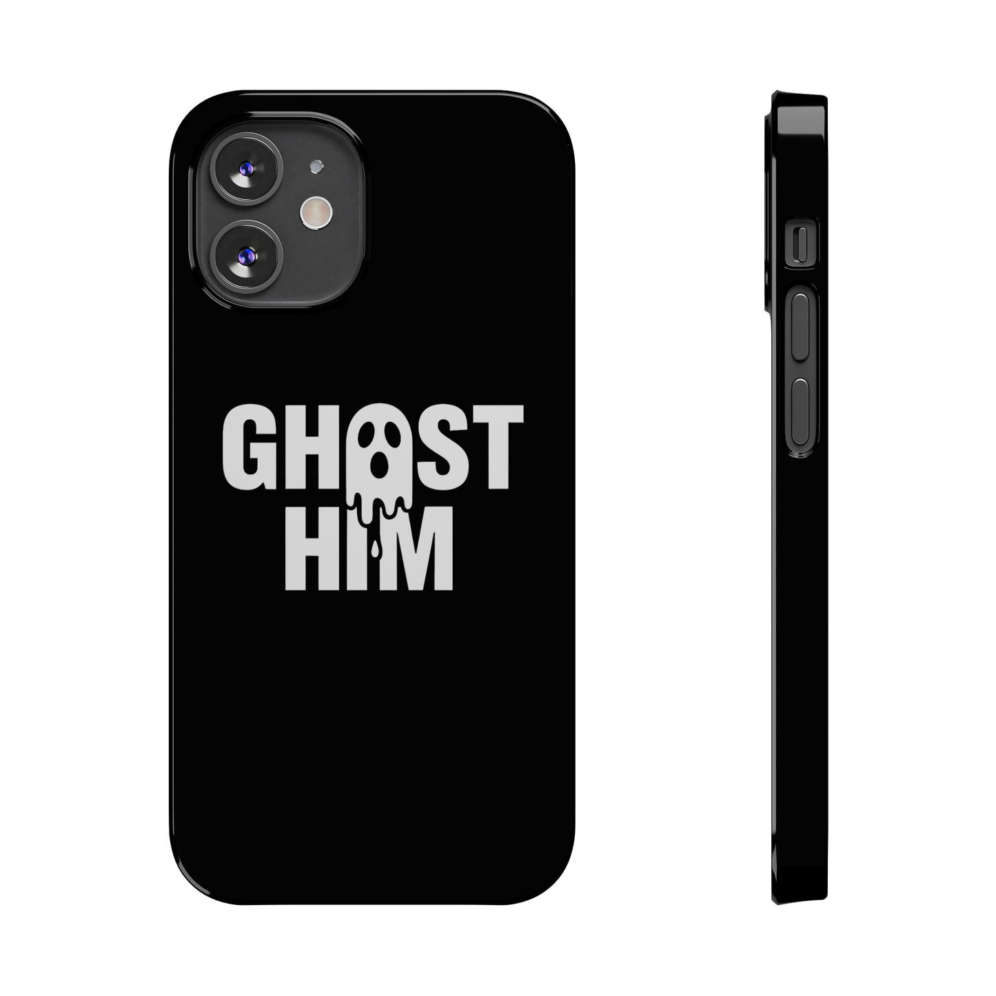 Ghost Him Slim iPhone Case