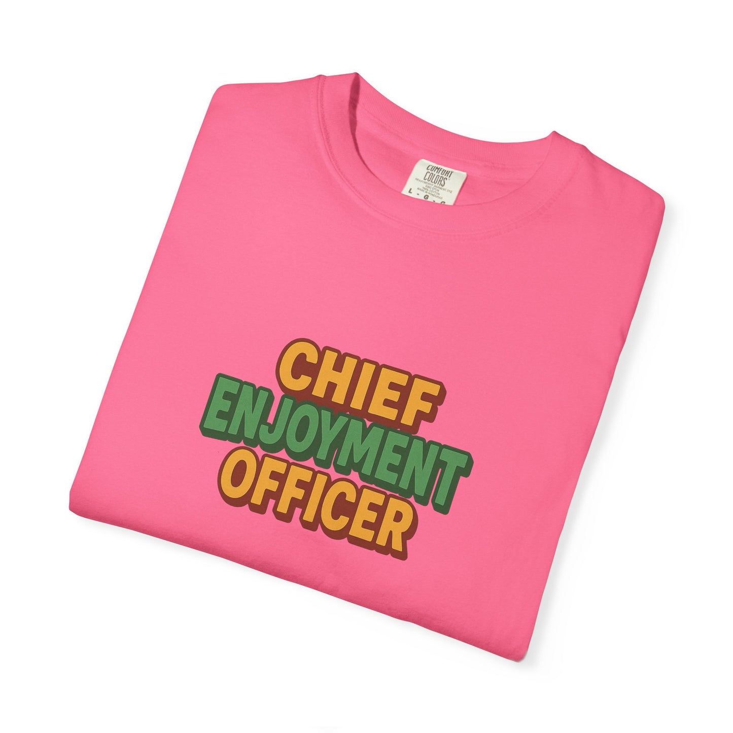 Chief Enjoyment Officer Oversized T-shirt