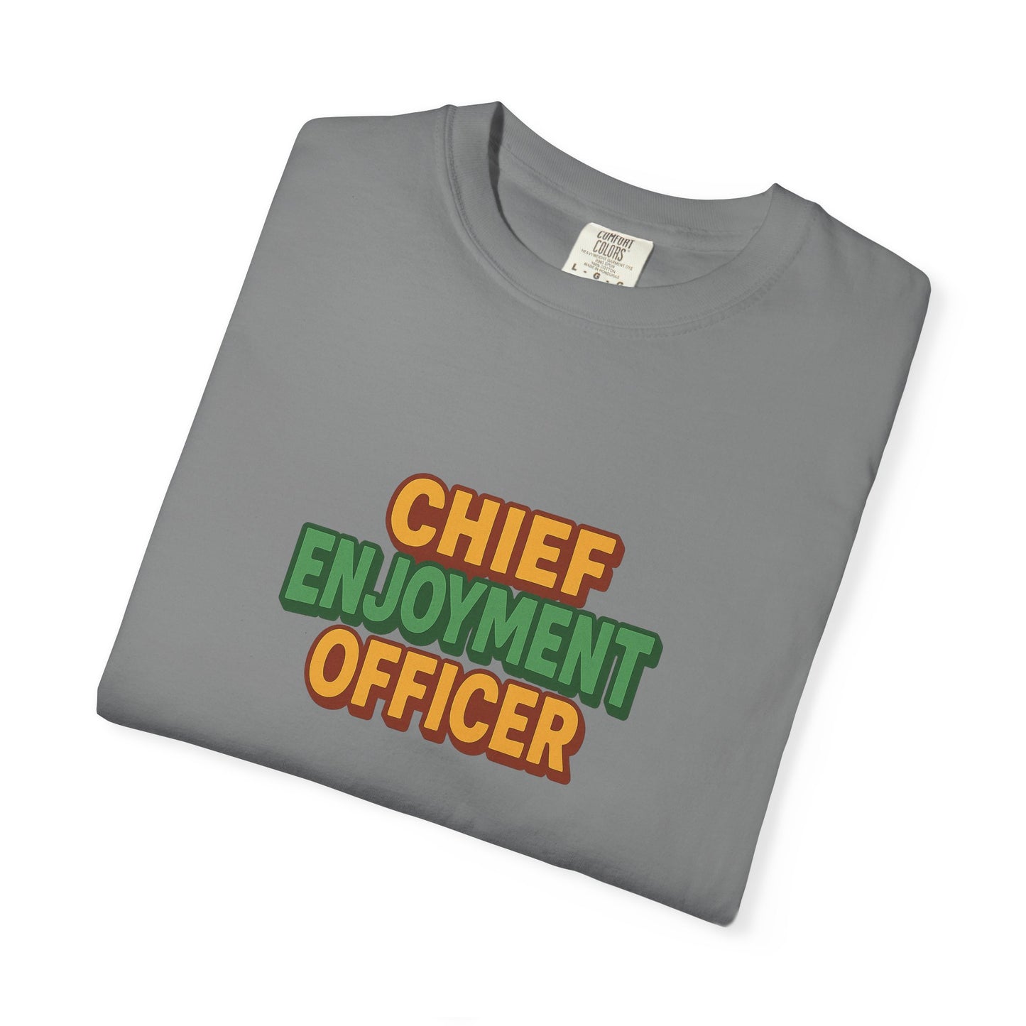 Chief Enjoyment Officer Oversized T-shirt