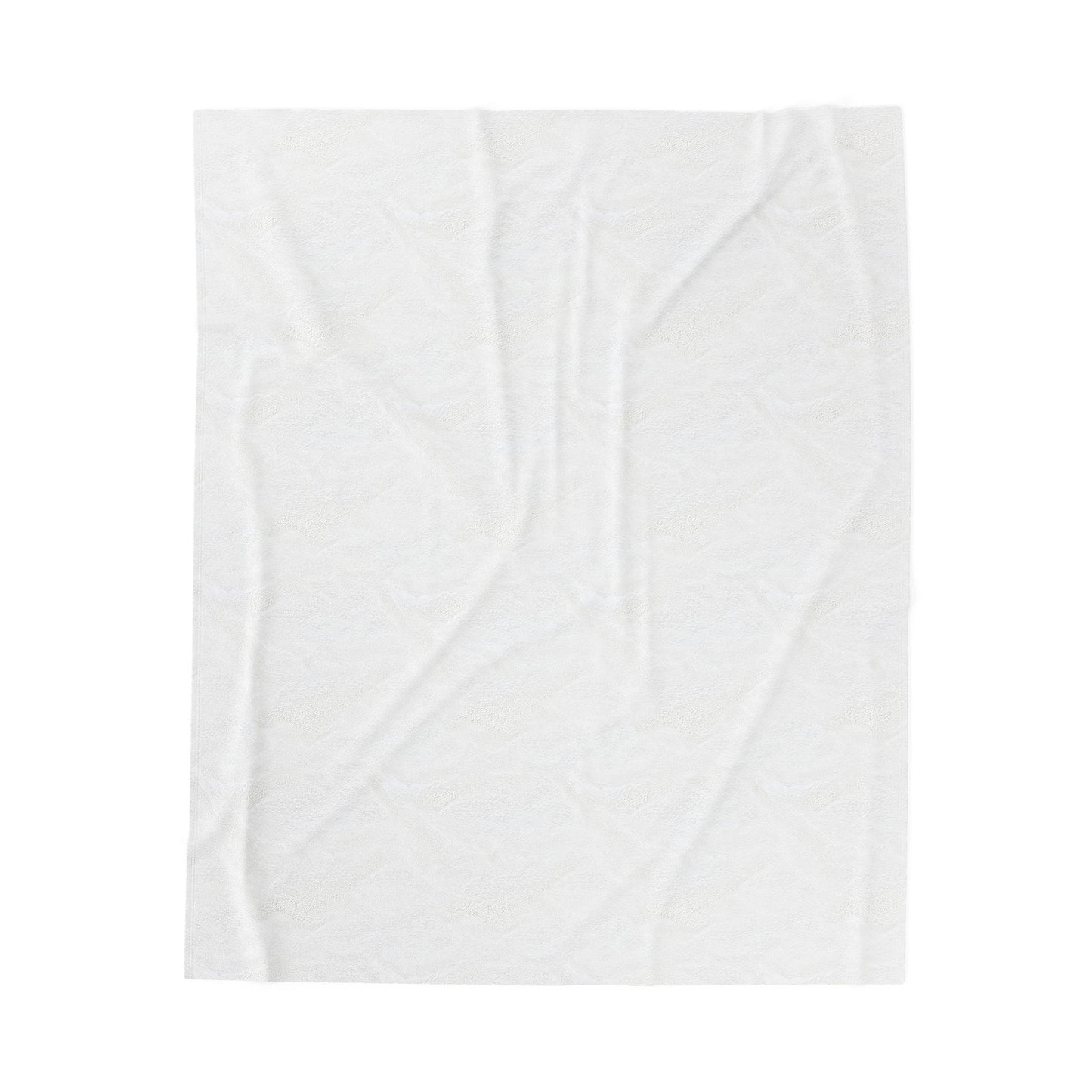 Dreaming in Denim and Daisies Velveteen Plush Blanket