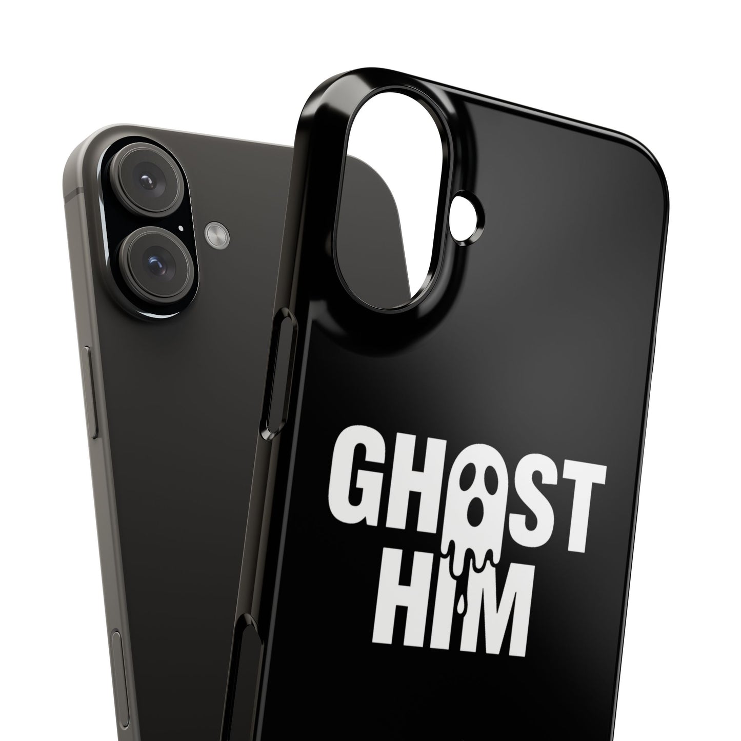Ghost Him Slim iPhone Case