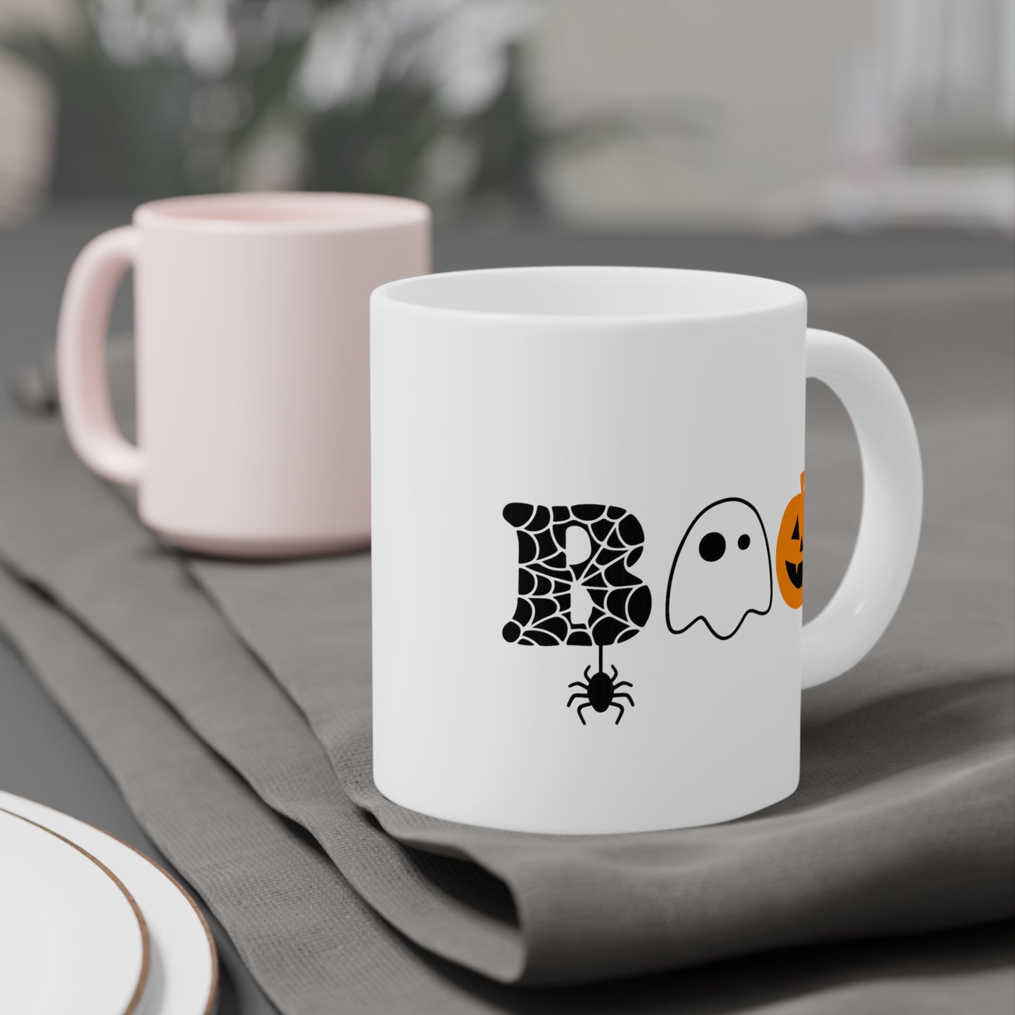 Boo Halloween Ceramic Mug (11oz, 15oz, 20oz)