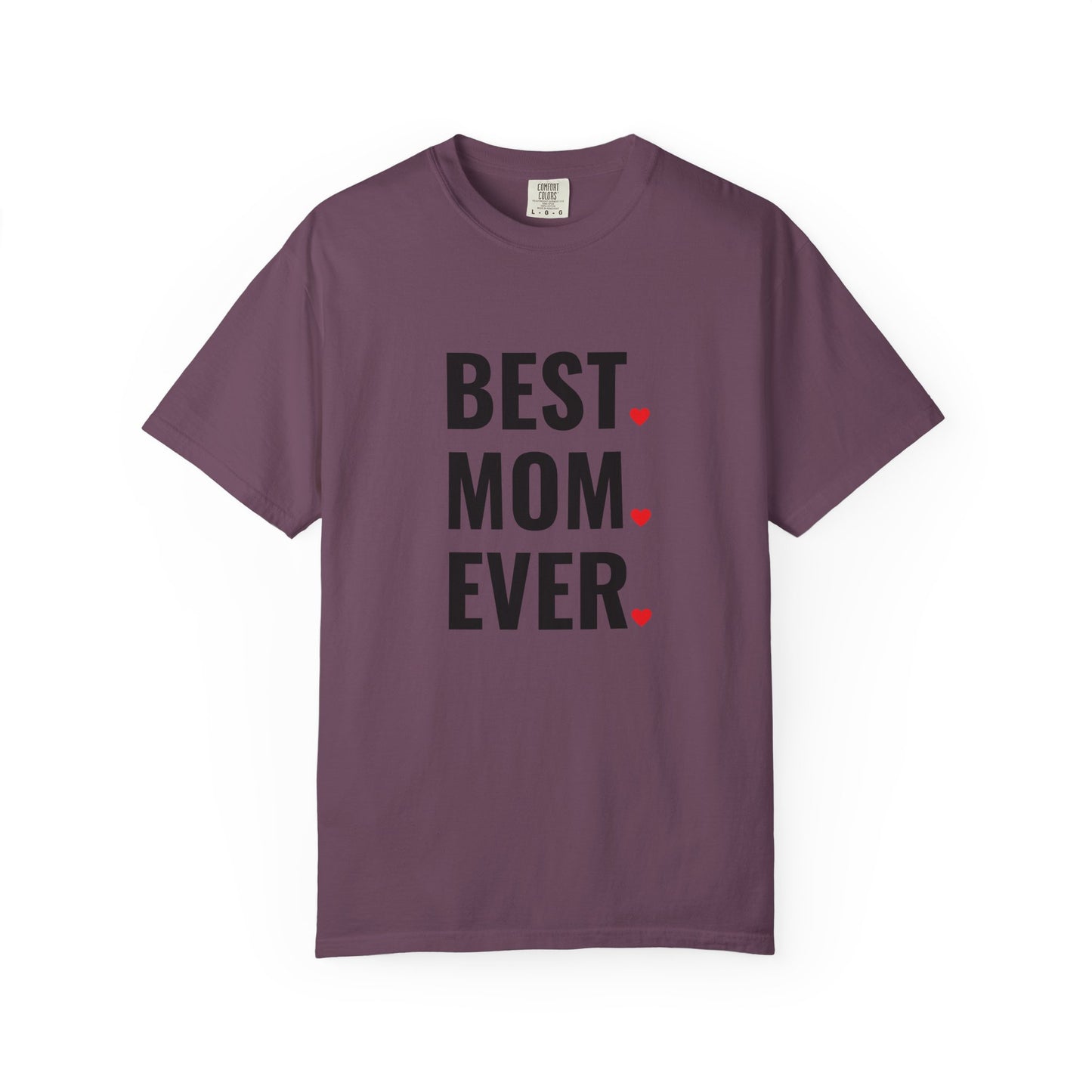 Best Mom Ever Hearts Oversized T-shirt
