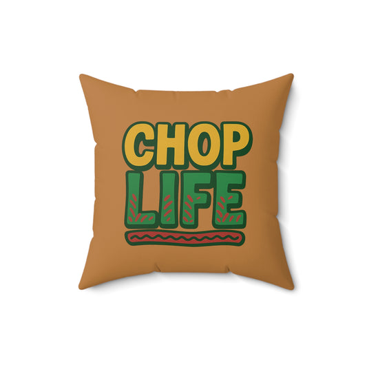 Chop Life Festive Spun Polyester Pillow