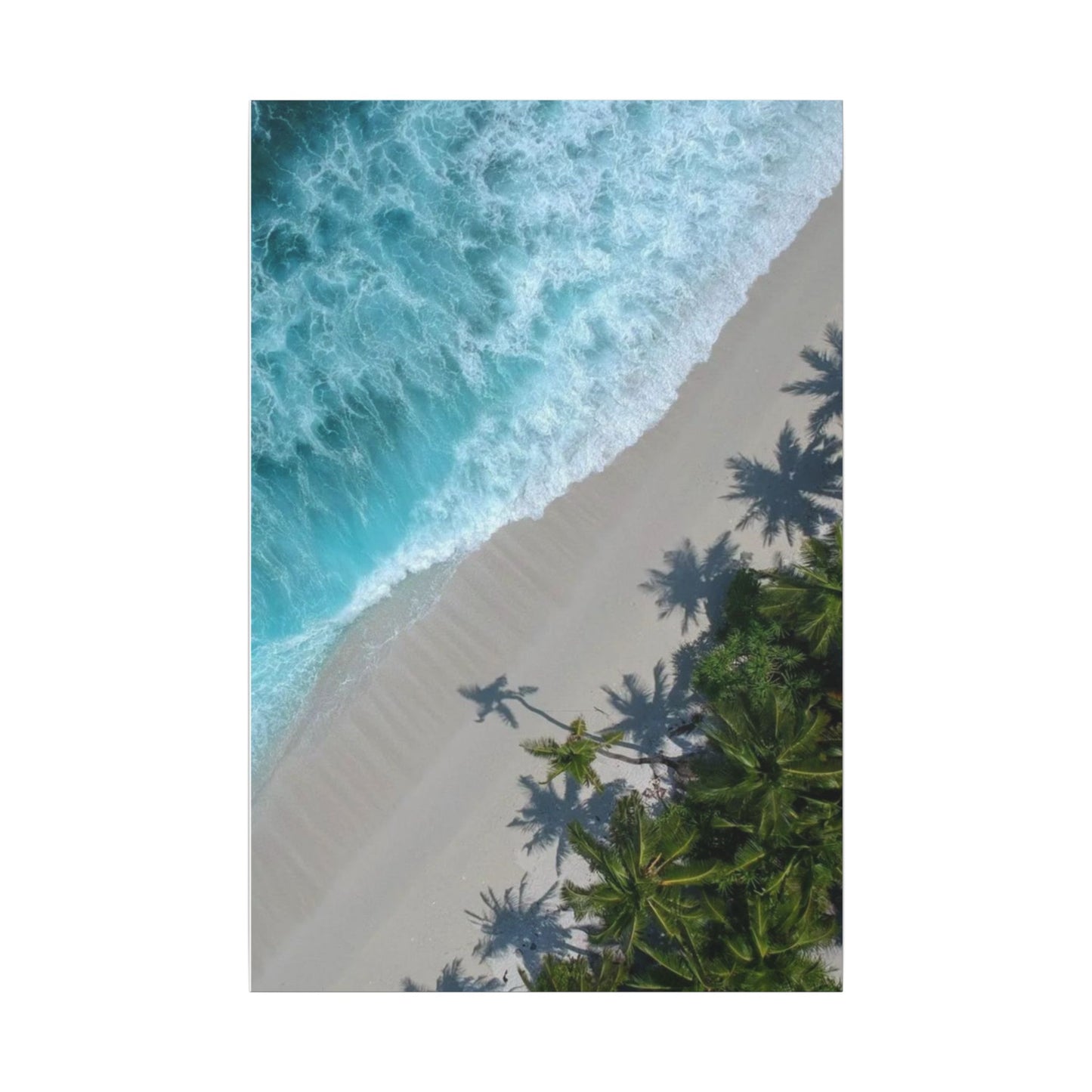 Paradise Cove Matte Stretched Canvas