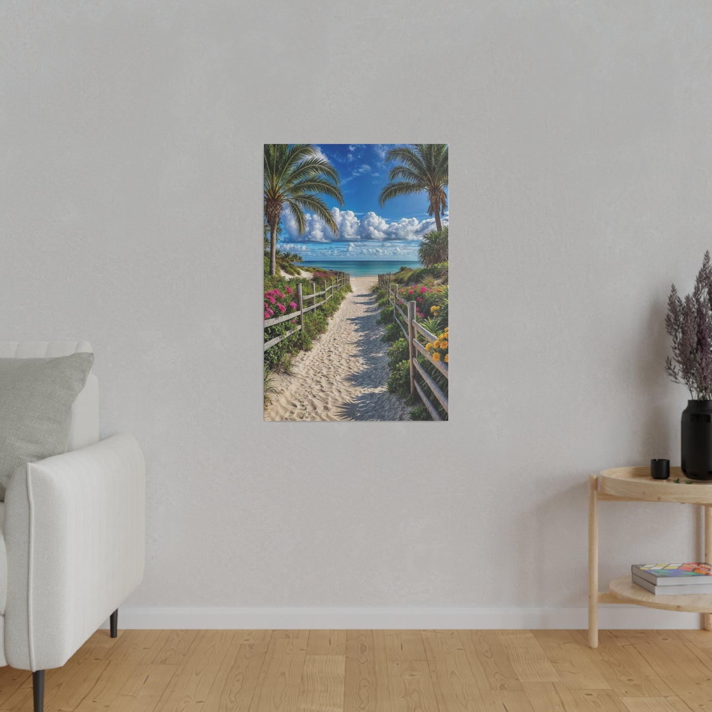 Paradise Found Matte Canvas, Stretched
