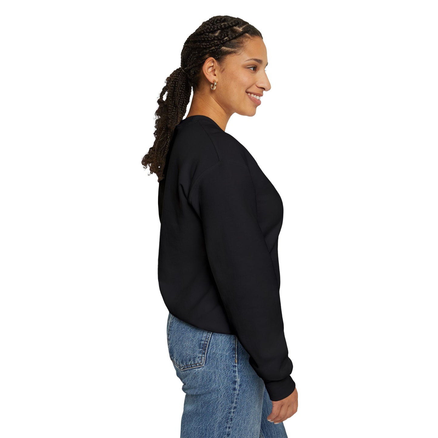 Coquette Pumpkin Embroidered Crewneck Sweatshirt