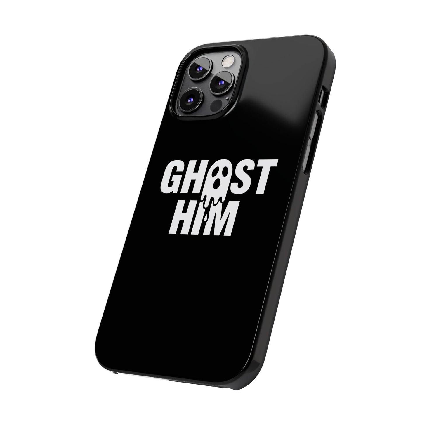 Ghost Him Slim iPhone Case