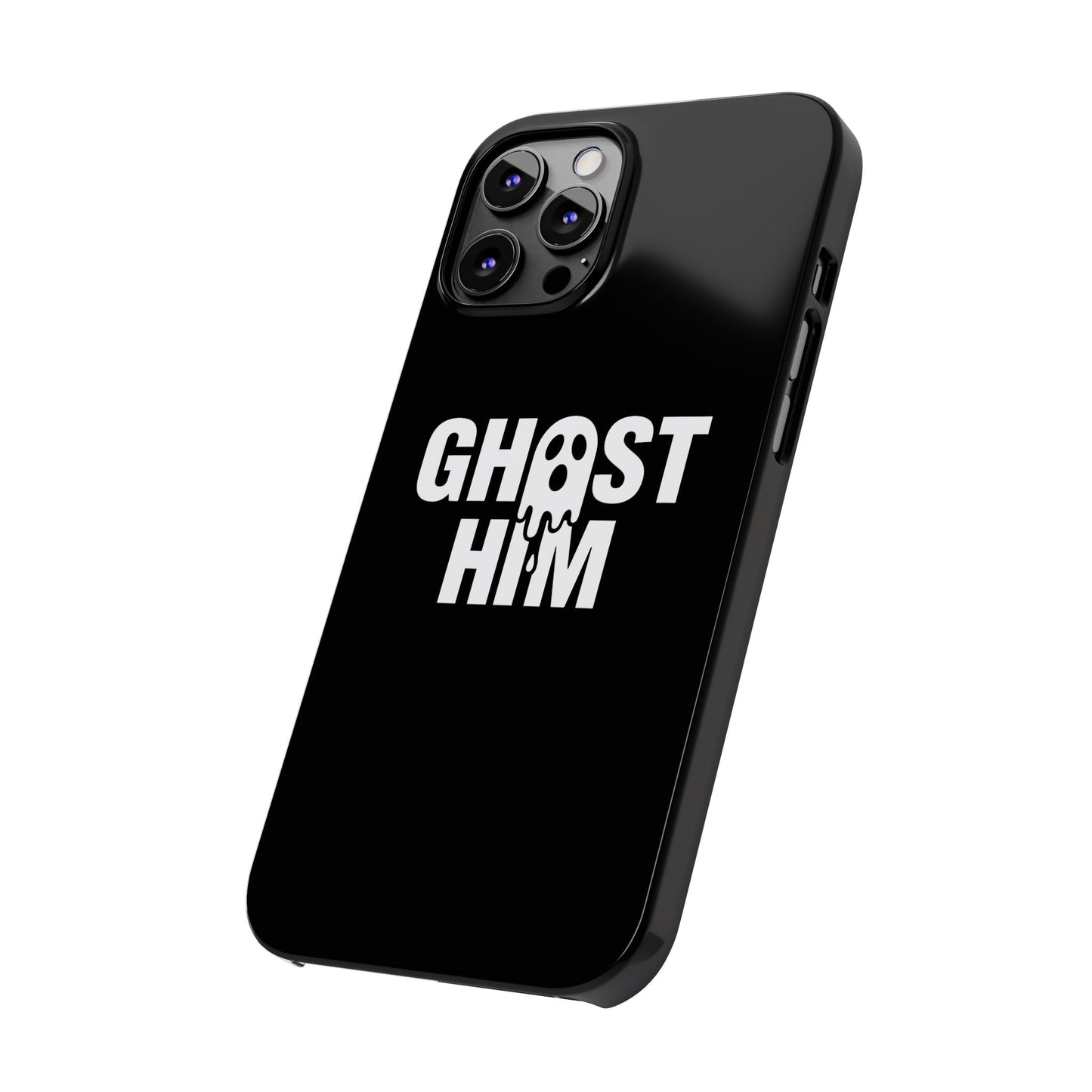 Ghost Him Slim iPhone Case