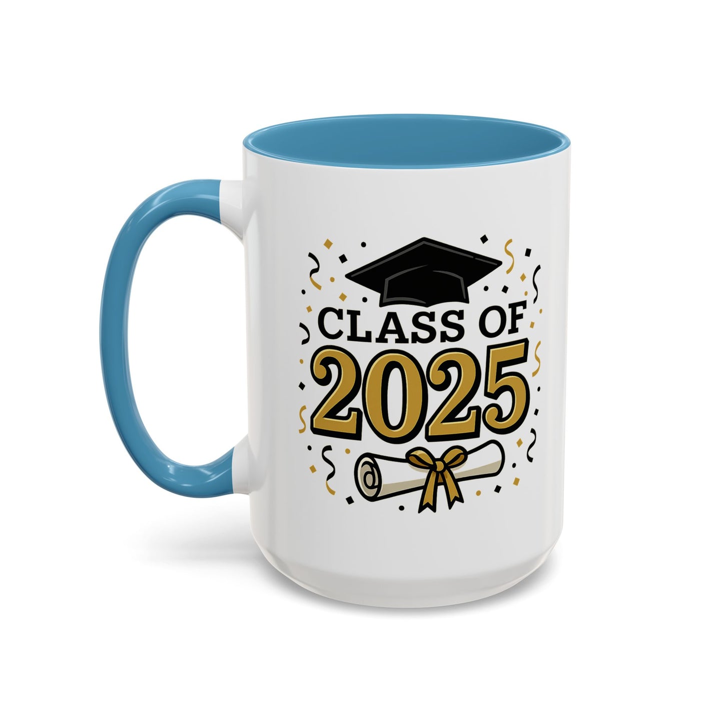 Class of 2025 Accent Coffee Mug