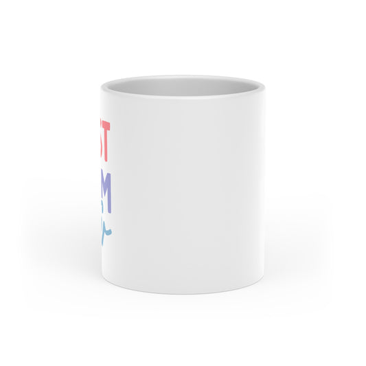 Best Mom Ever Heart-Shaped Mug