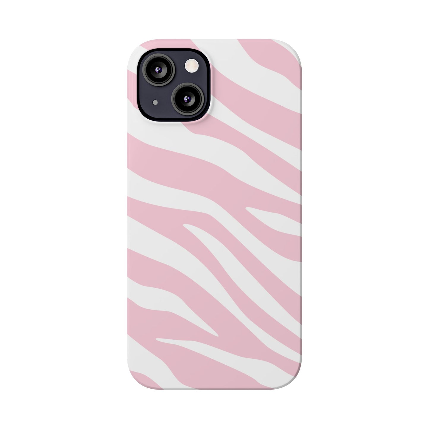 Pink Zebra Slim iPhone Case
