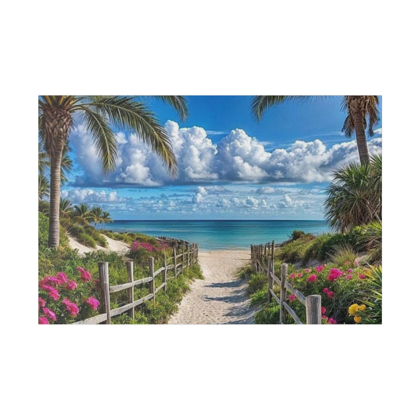 Paradise Found Matte Canvas, Stretched